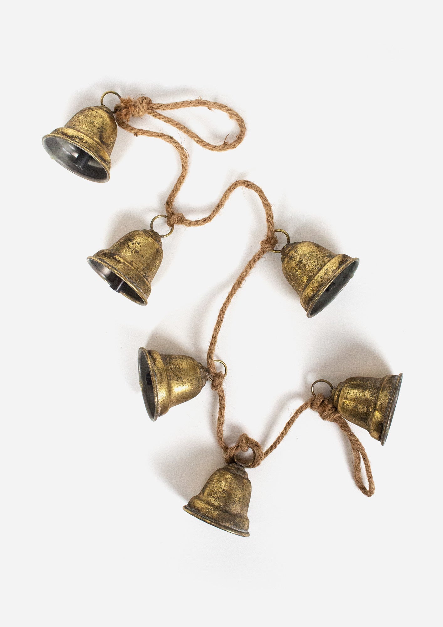 Gold Bell Garland