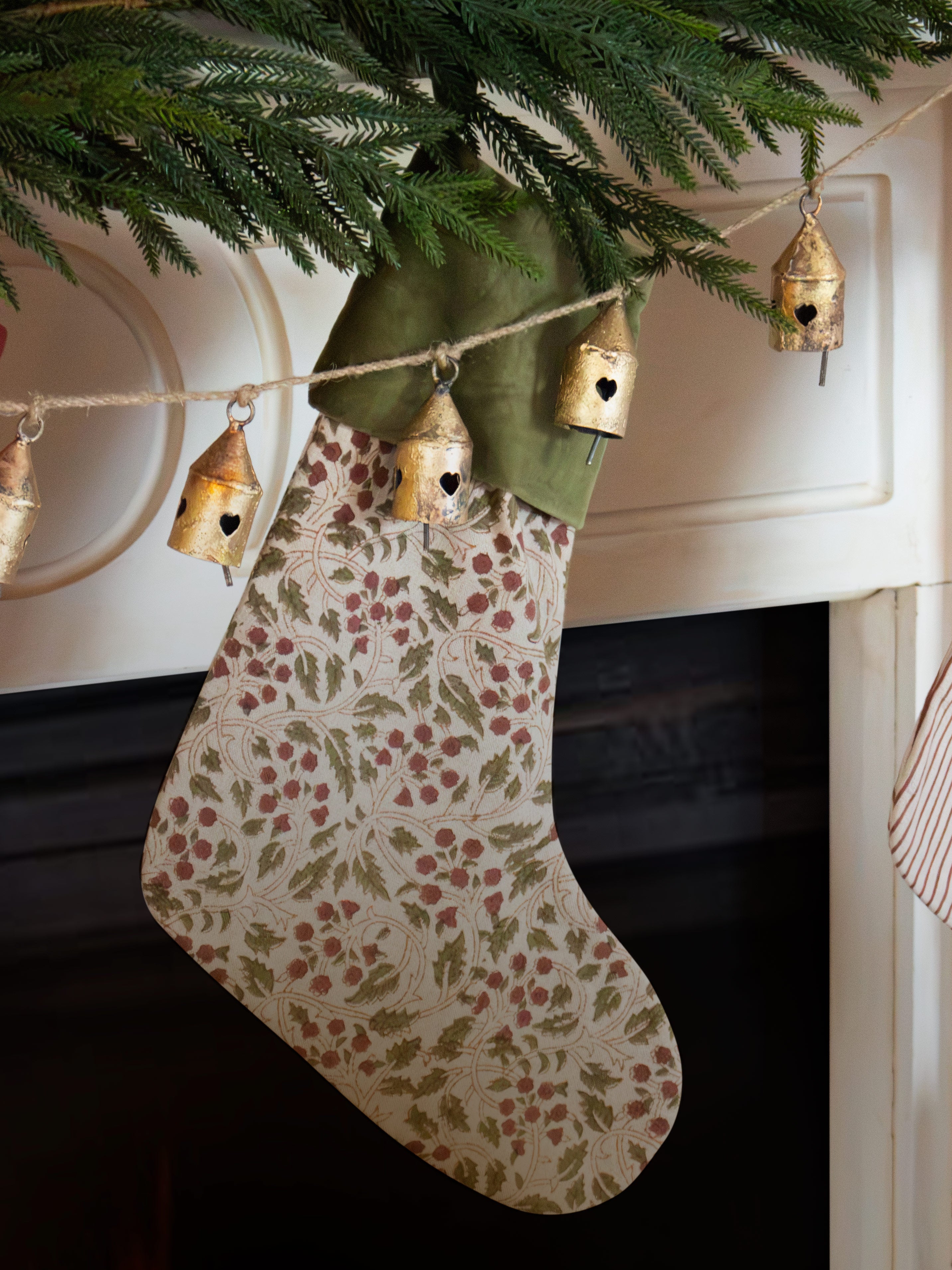 Berry and Vine Stocking
