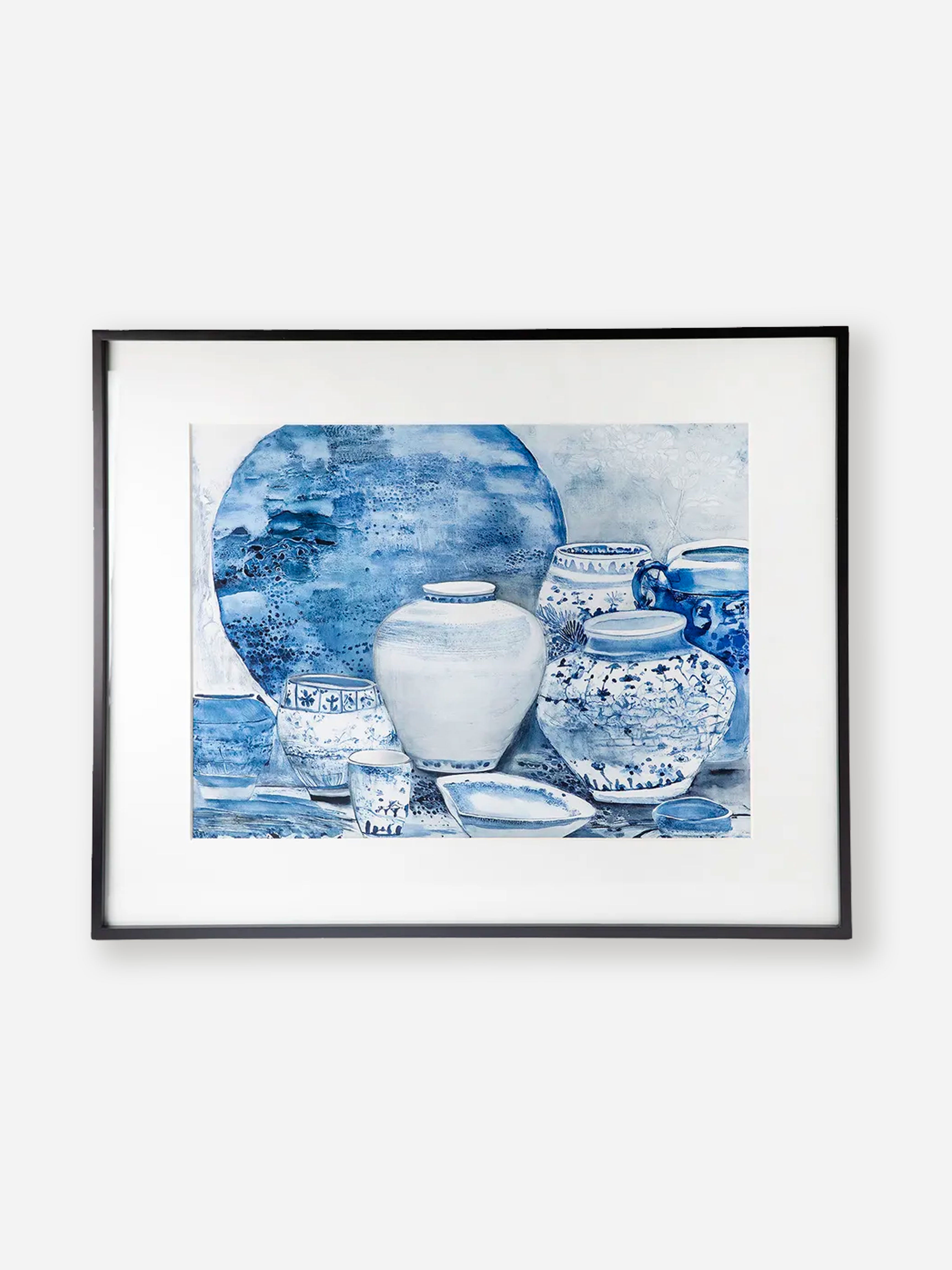 Blue Chinoiserie Wall Art