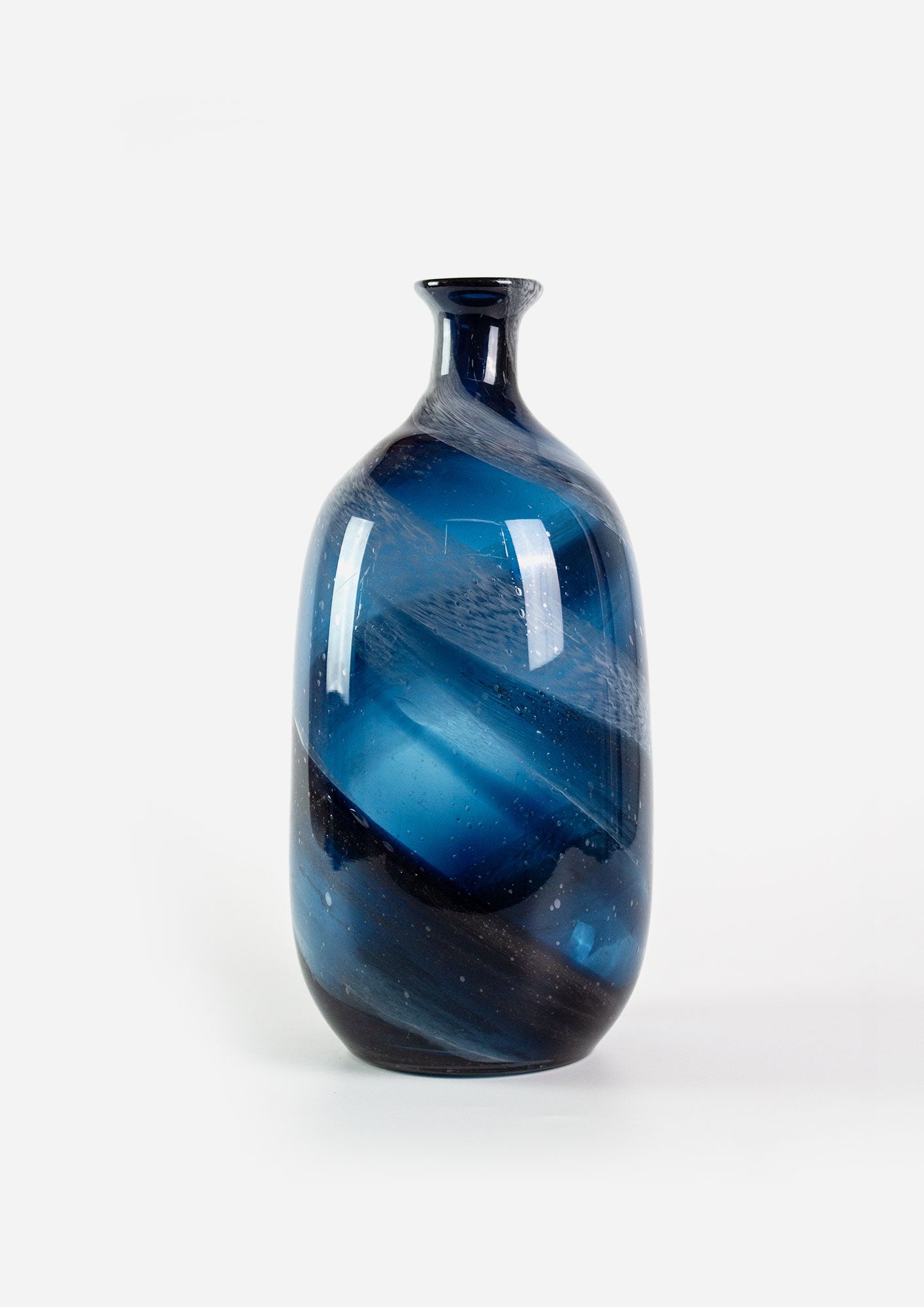 Blue Glass Vase