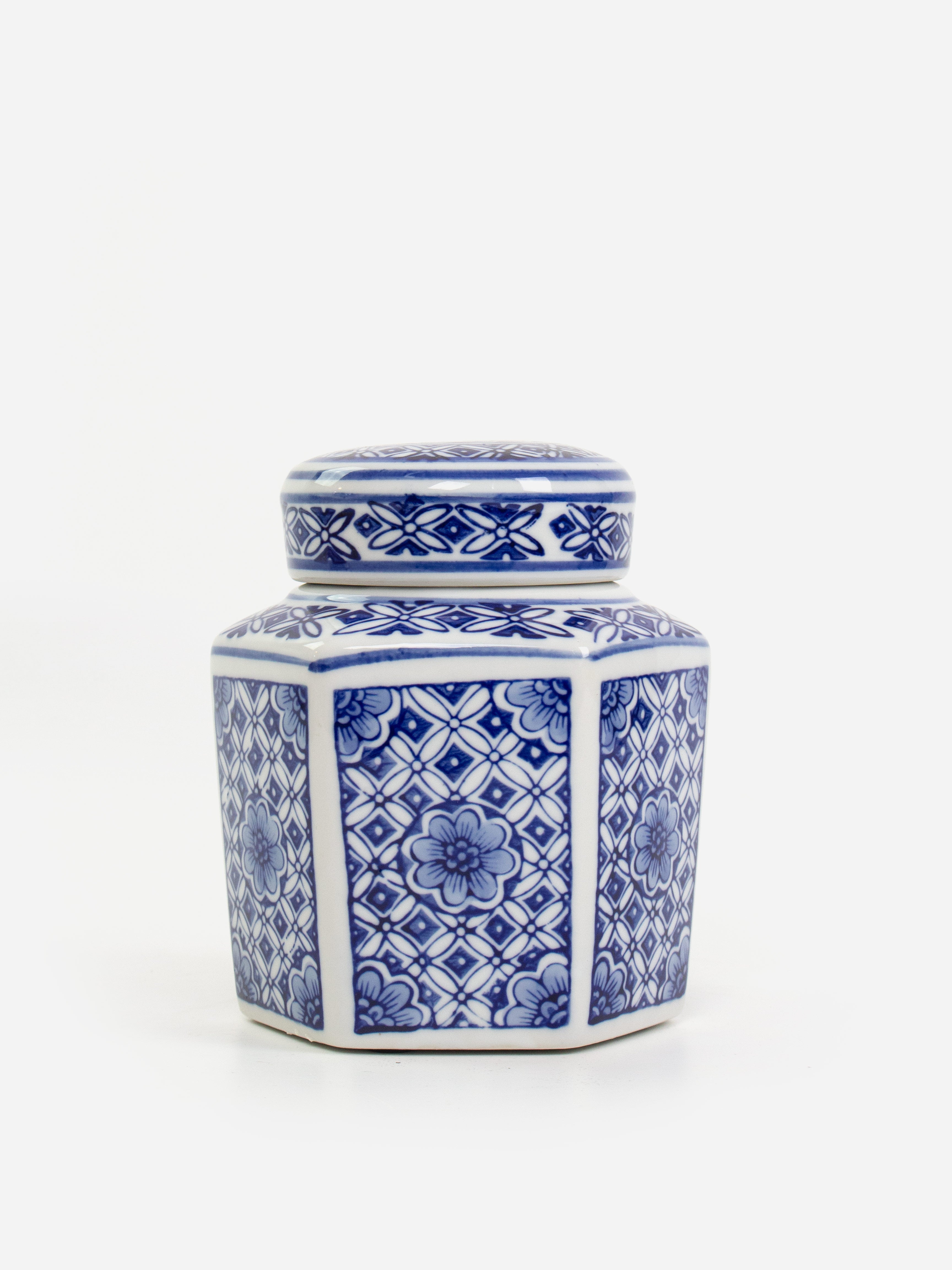 Blue and White Chinese Ceramic Jar