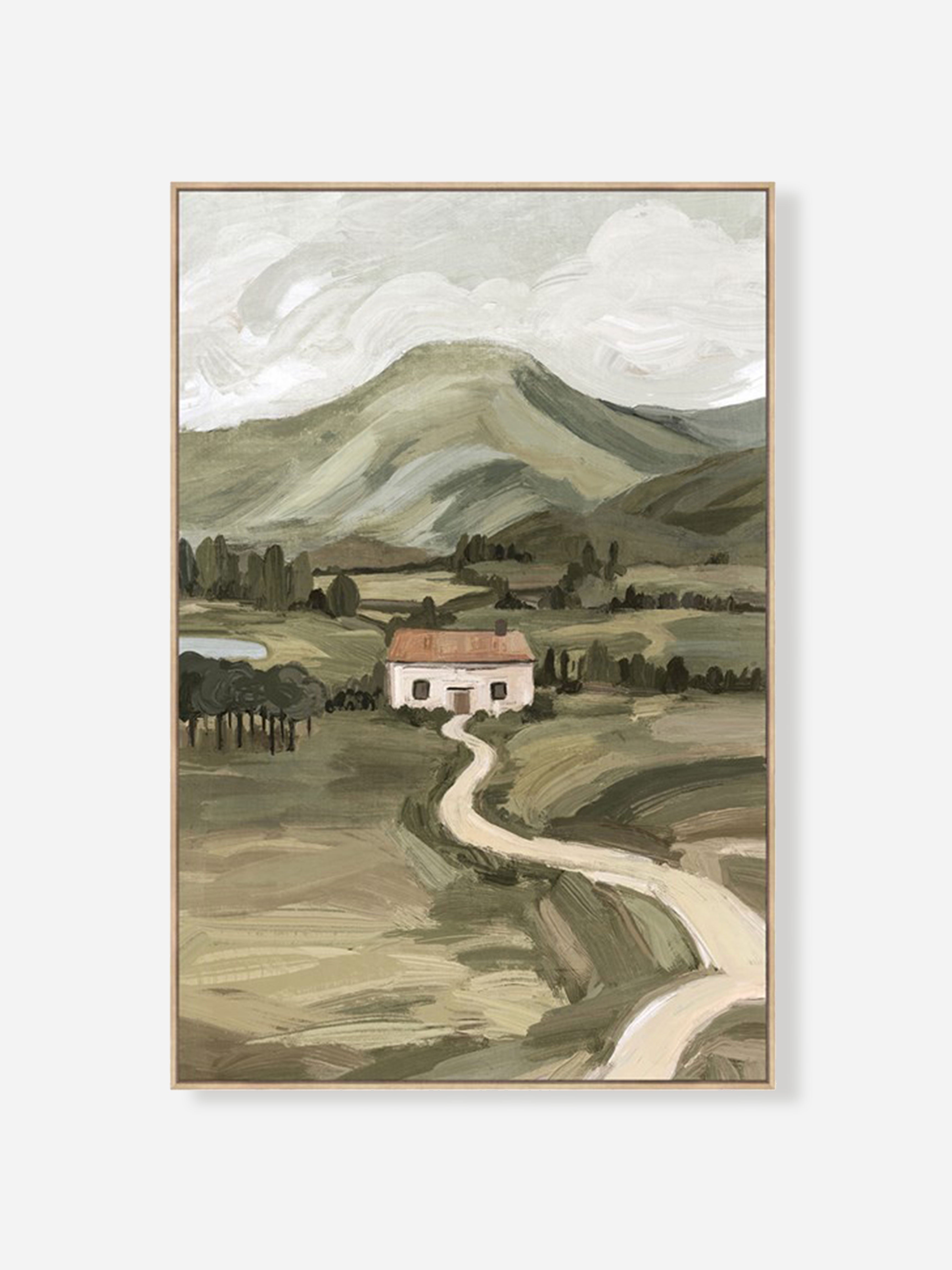 Bramble Framed Wall Canvas