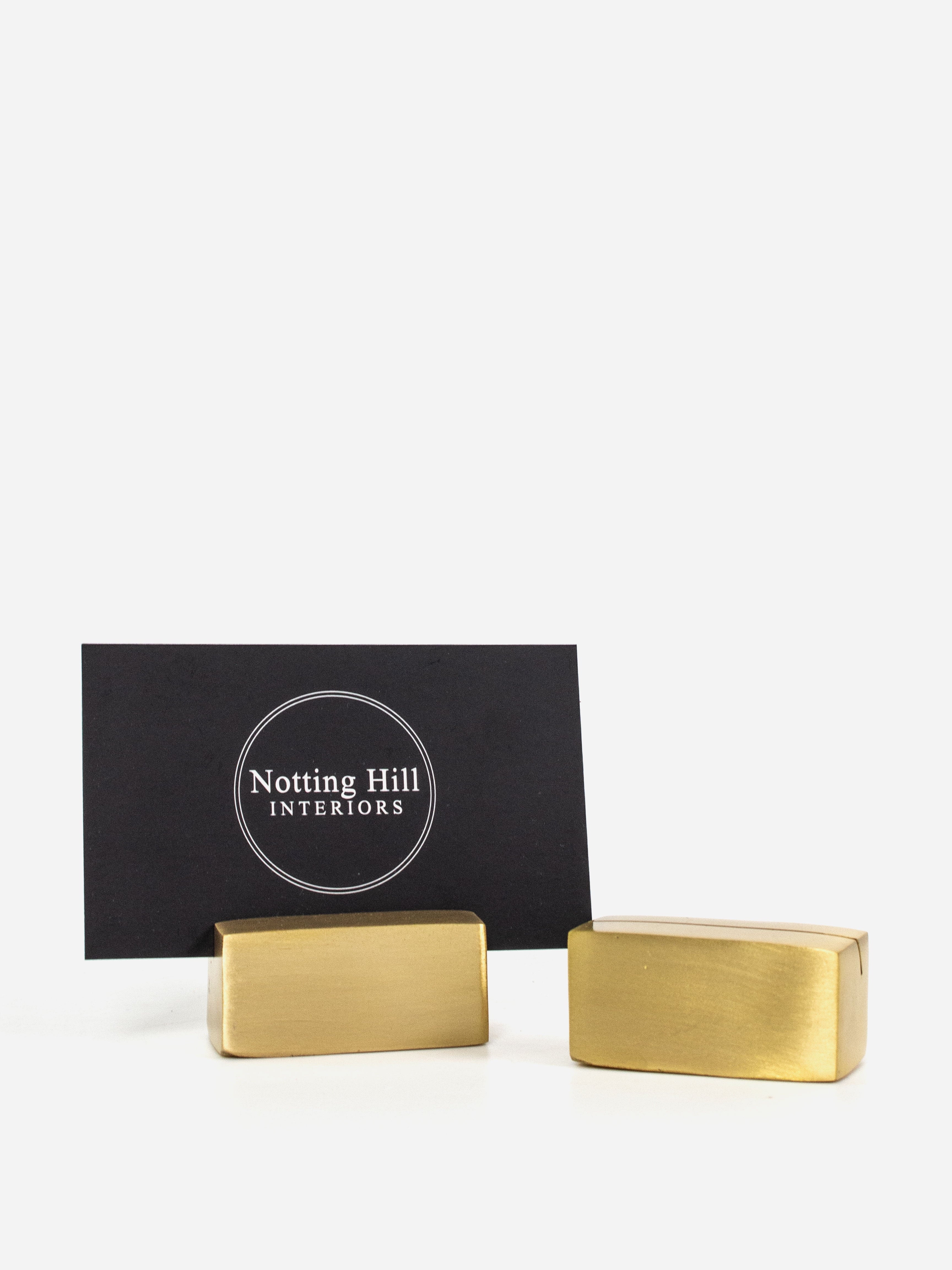 Brass Card Holder
