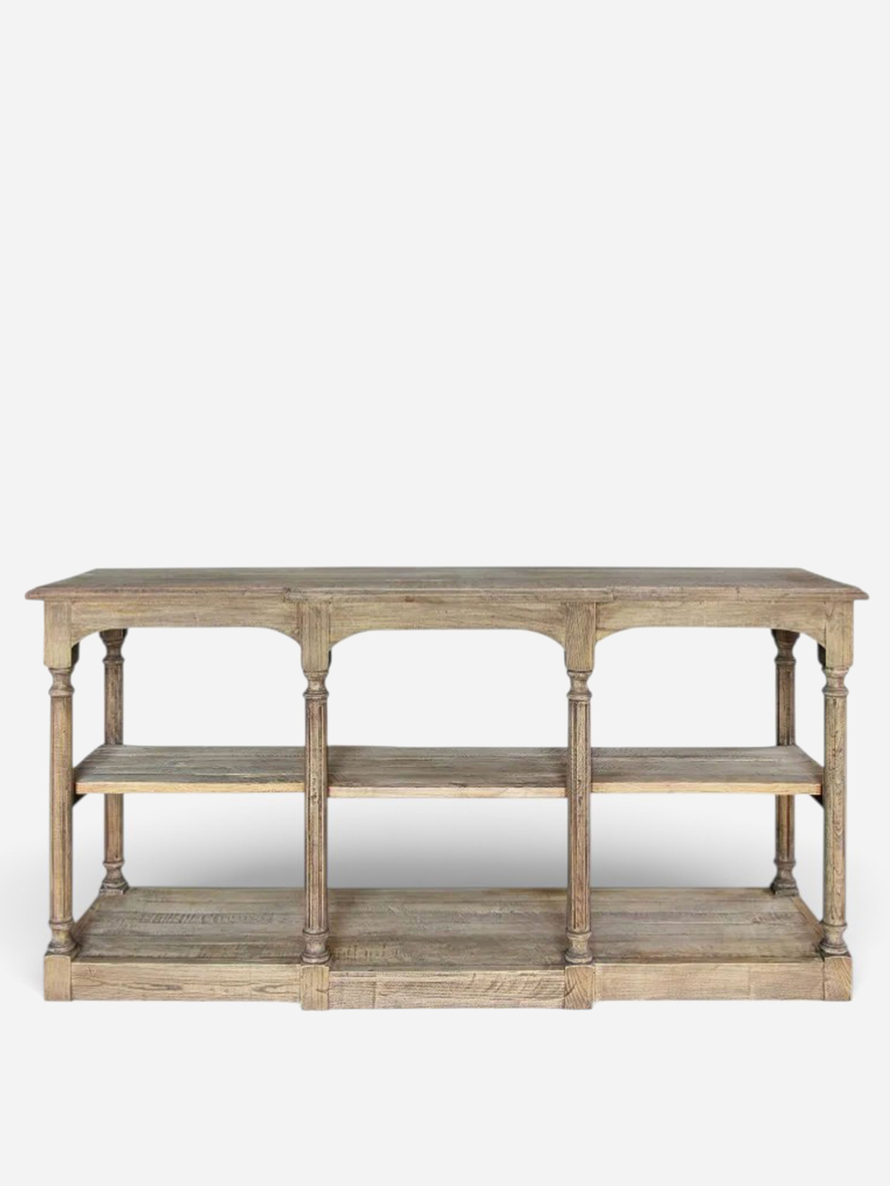 Breakfront Hall Table