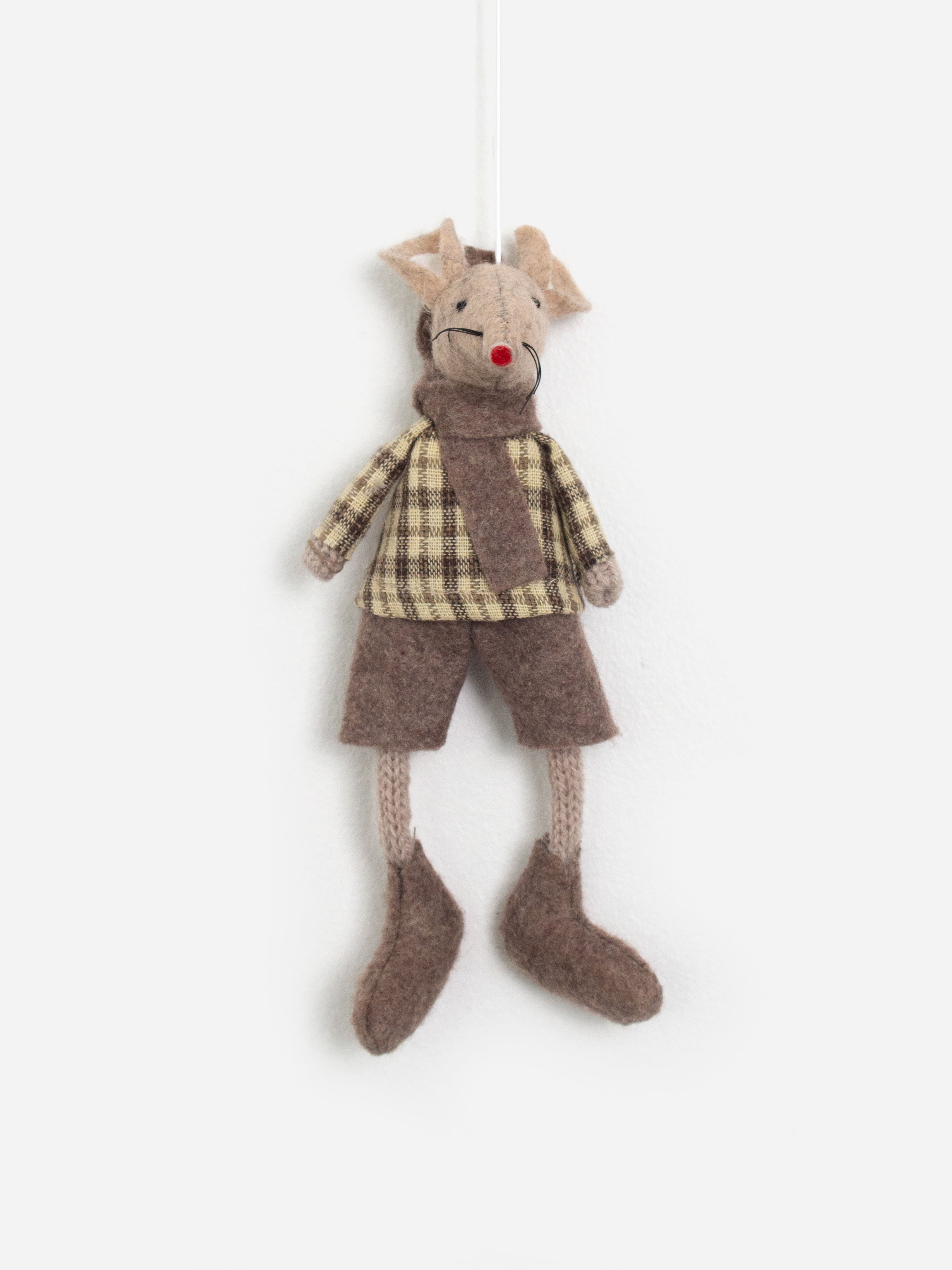 Brown Mouse Hanging