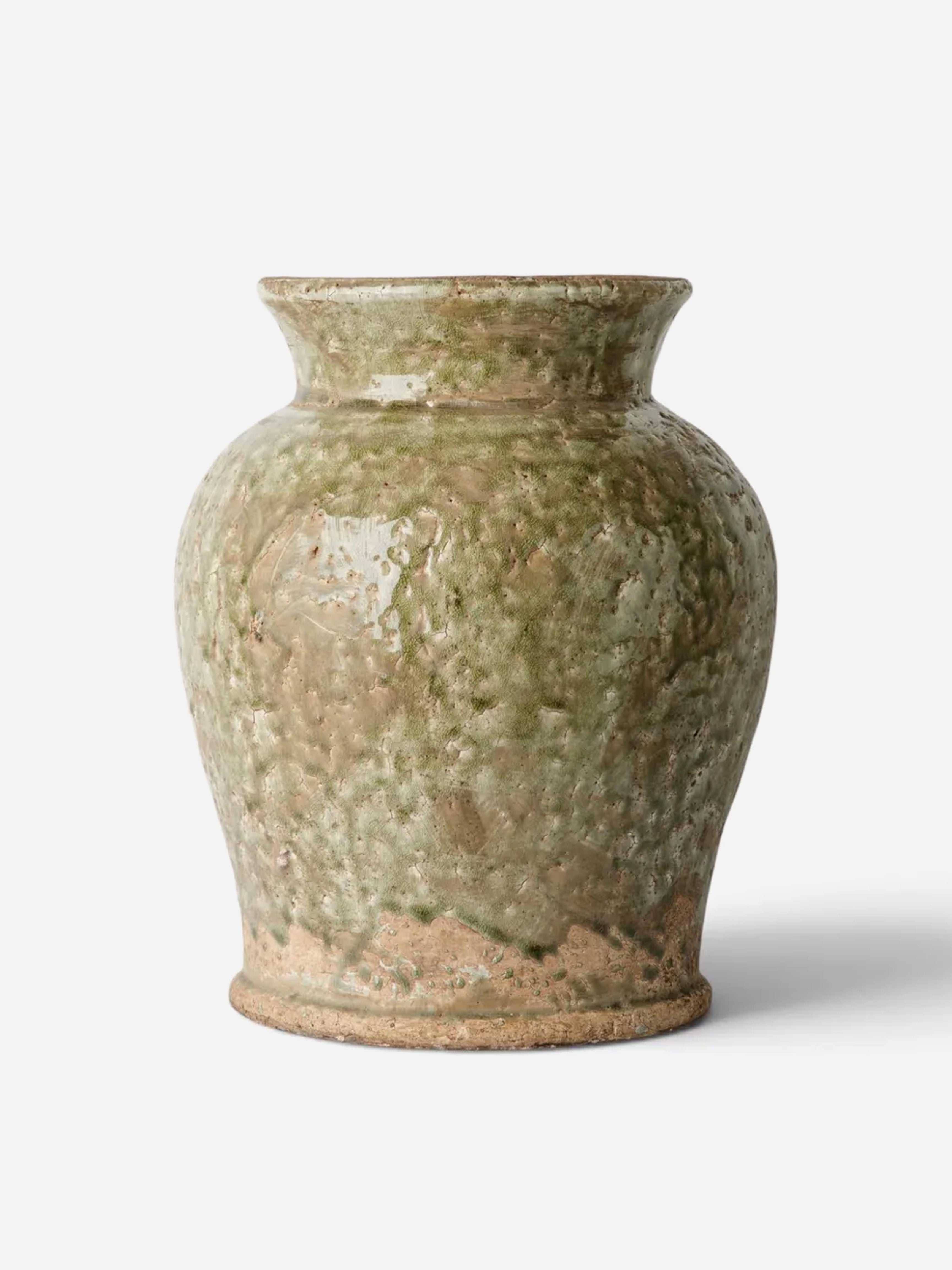 Celadon Garden Vase
