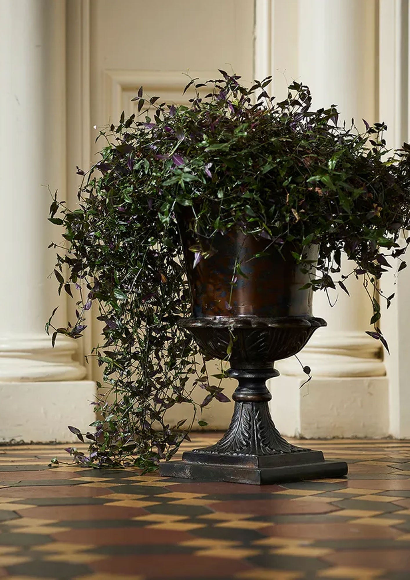 Celestino Dark Bronze Urn