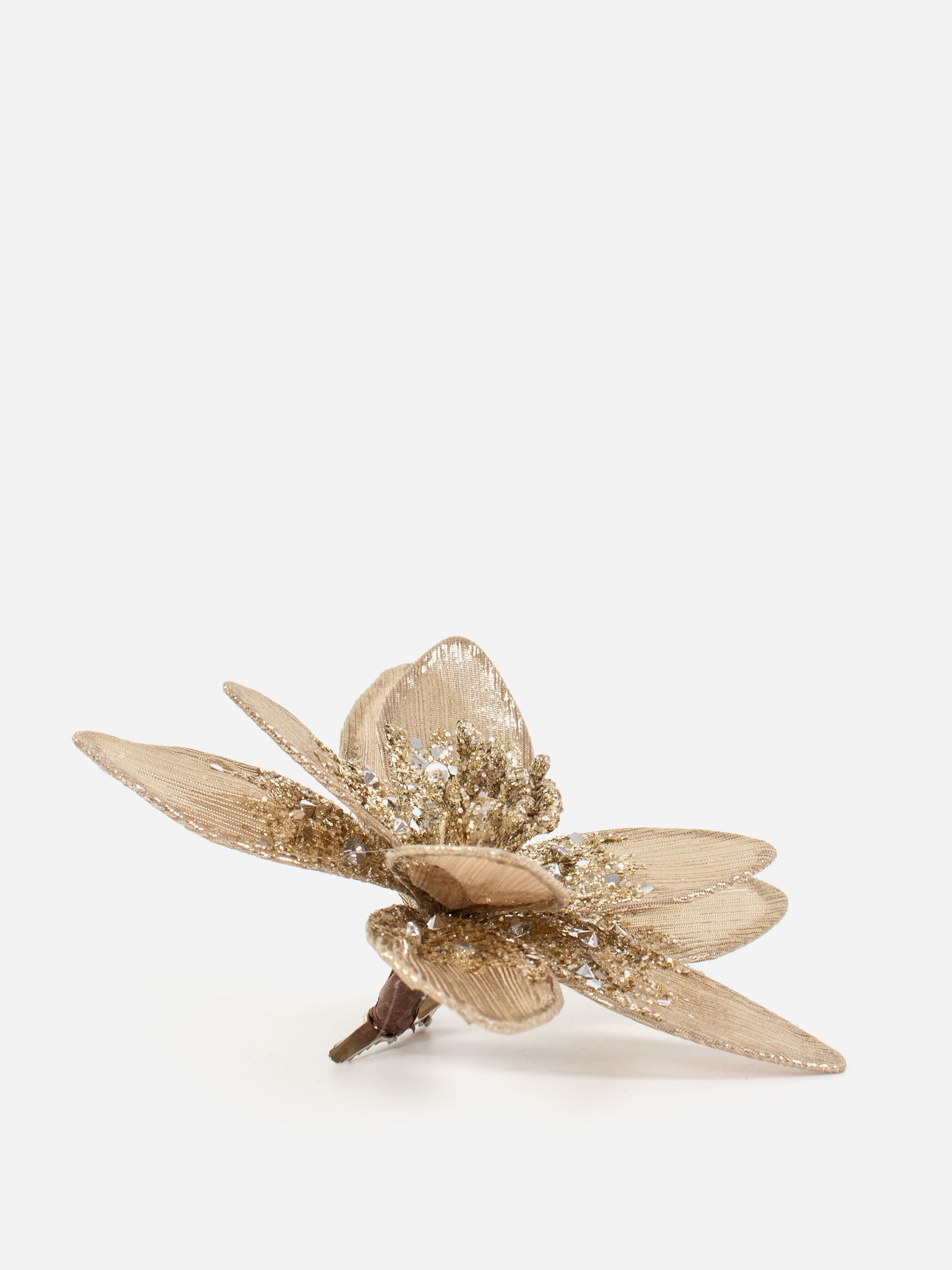 Champagne Flower Clip