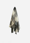 Checkered Black & White Throw