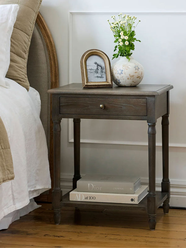 Chloe Natural Bedside Table