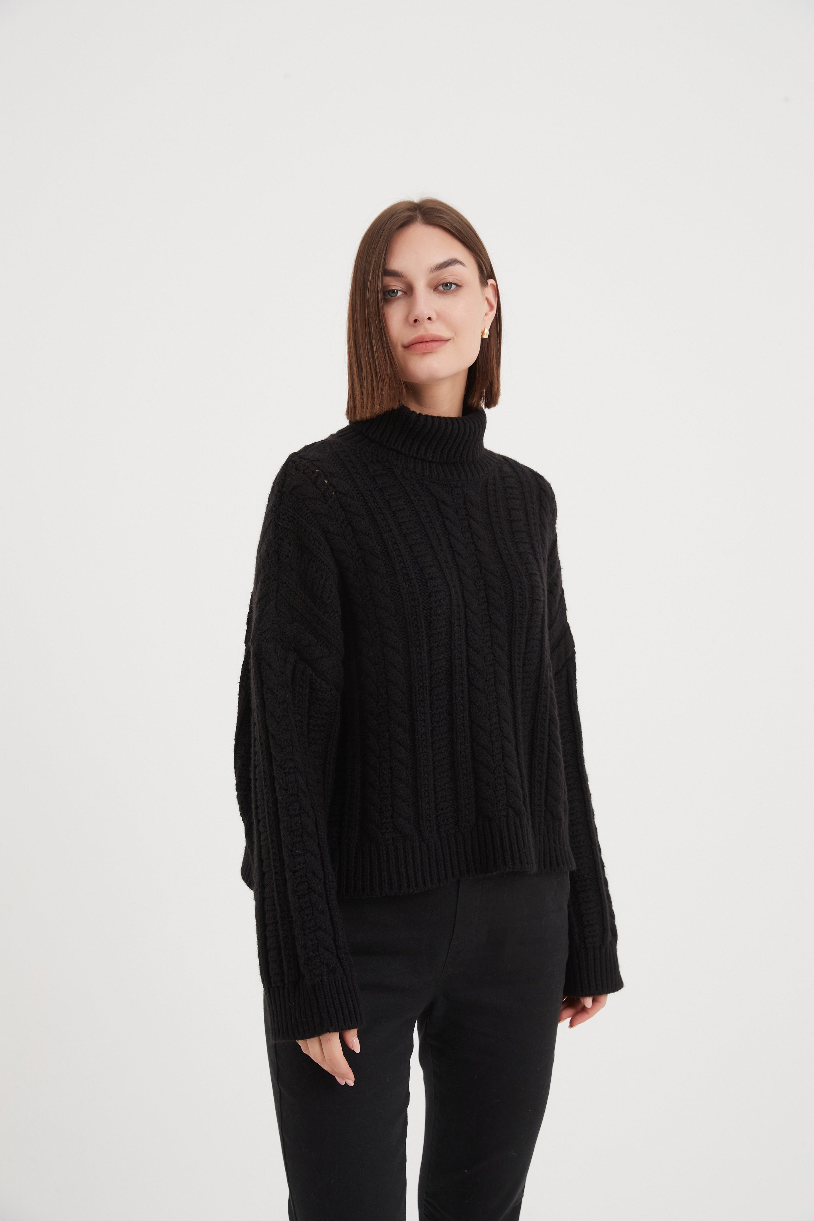 Chunky Cable Oversized Knit