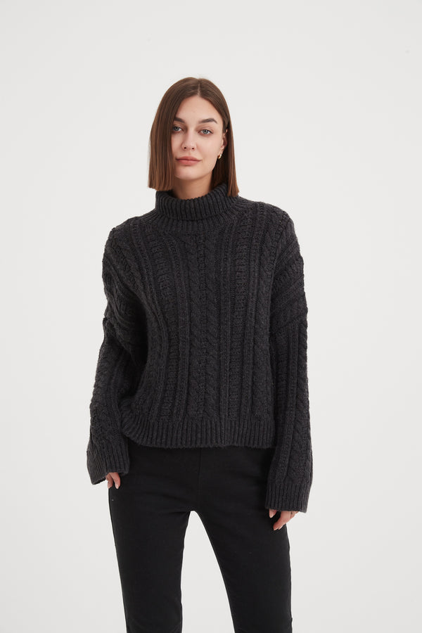 Chunky Cable Oversized Knit