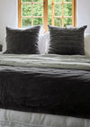 Coal Velvet Bedspread