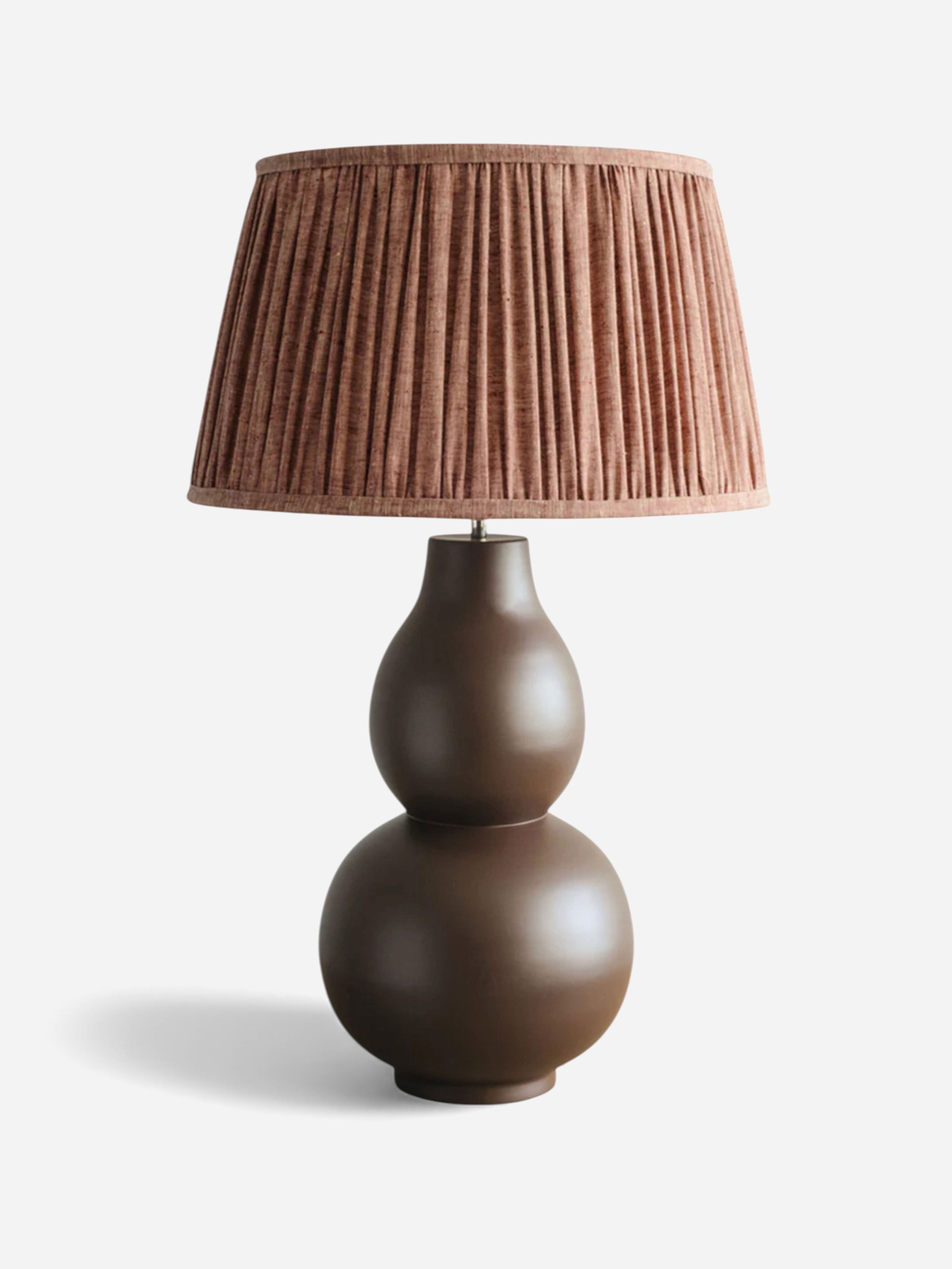 Curvo Chocolate Lamp