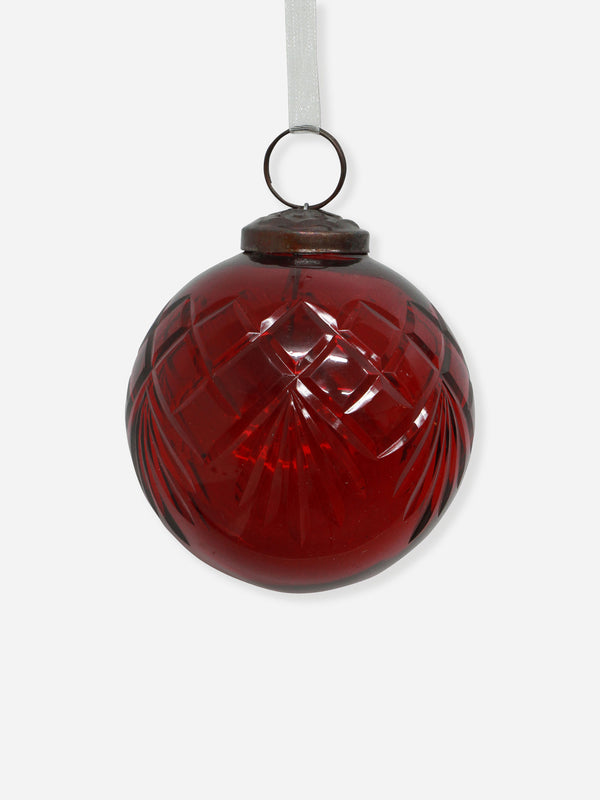 Cut Glass Bauble