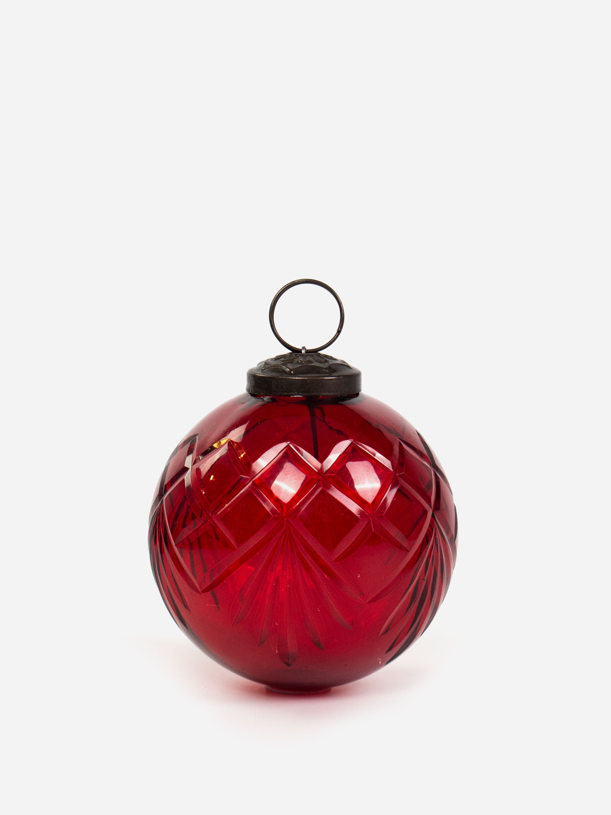 Cut Glass Bauble