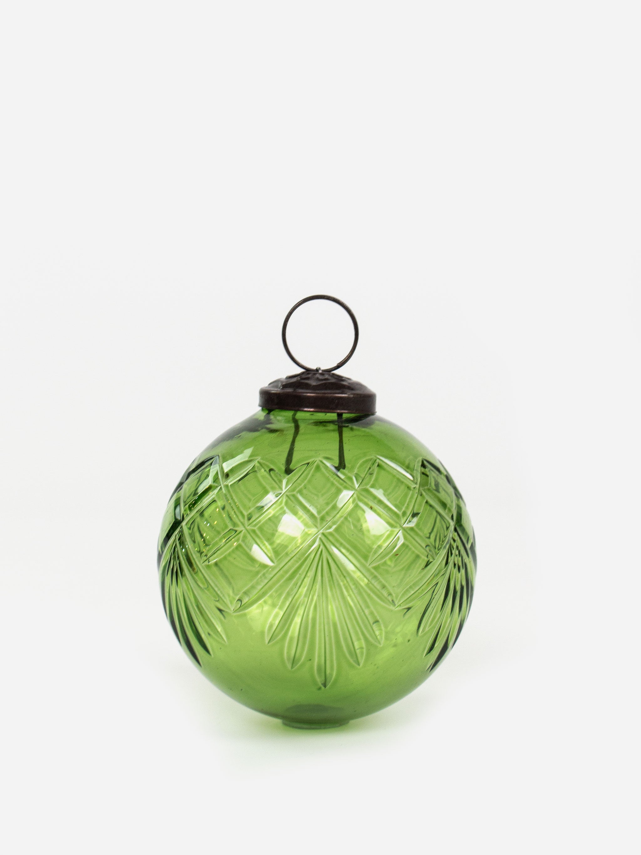Cut Glass Bauble