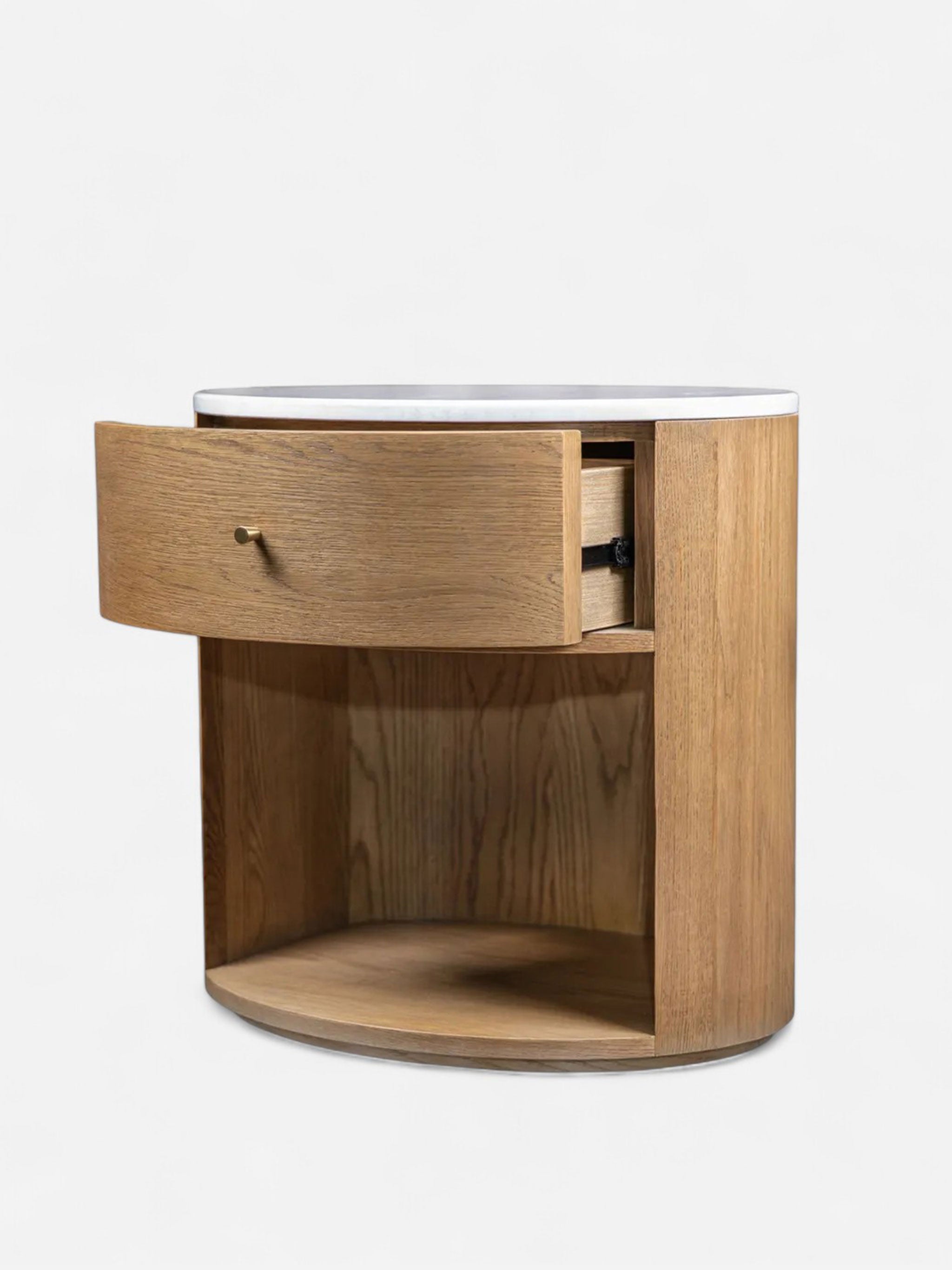Dana Oval Bedside Table