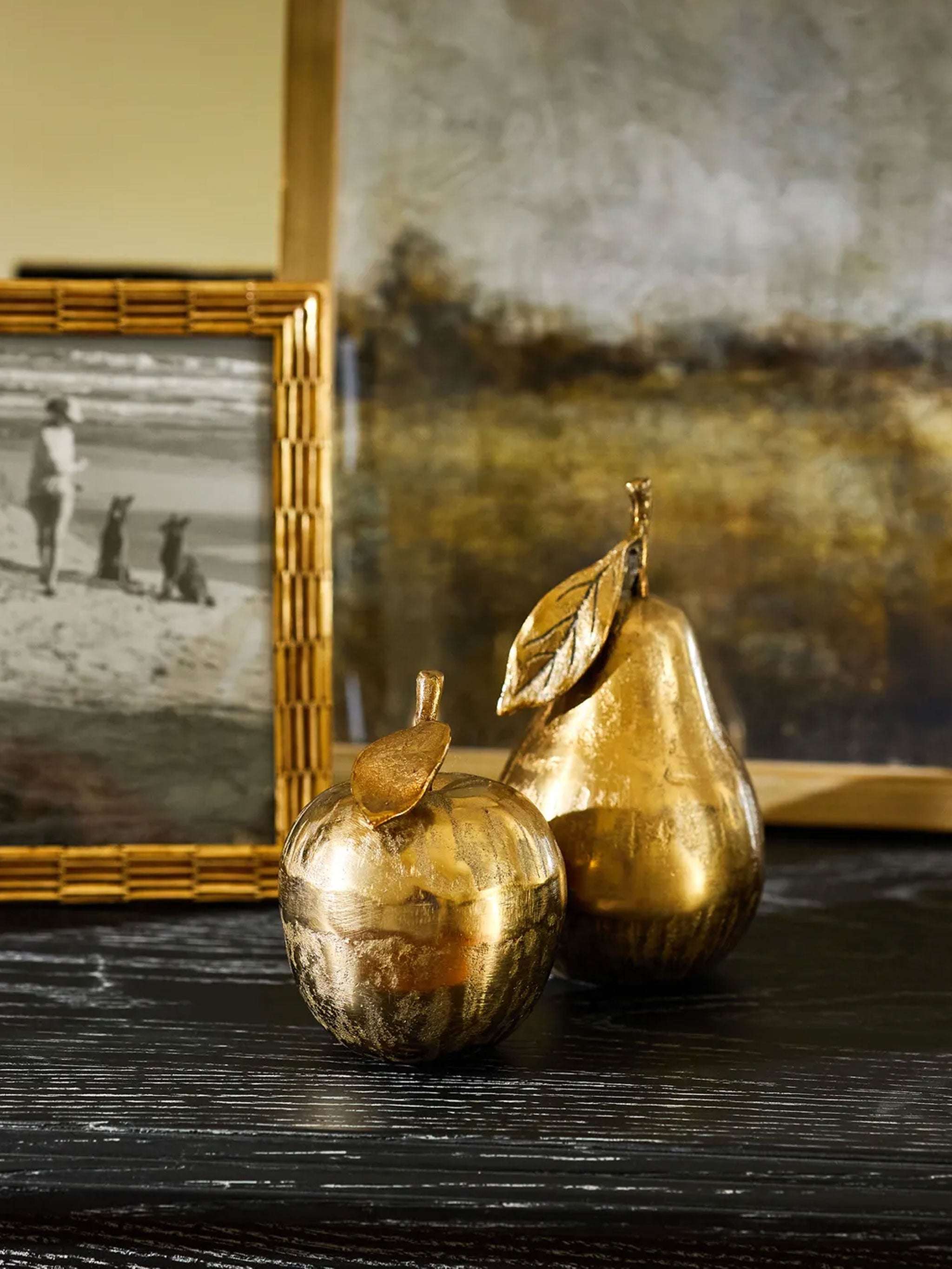 Decorative Gold Apple