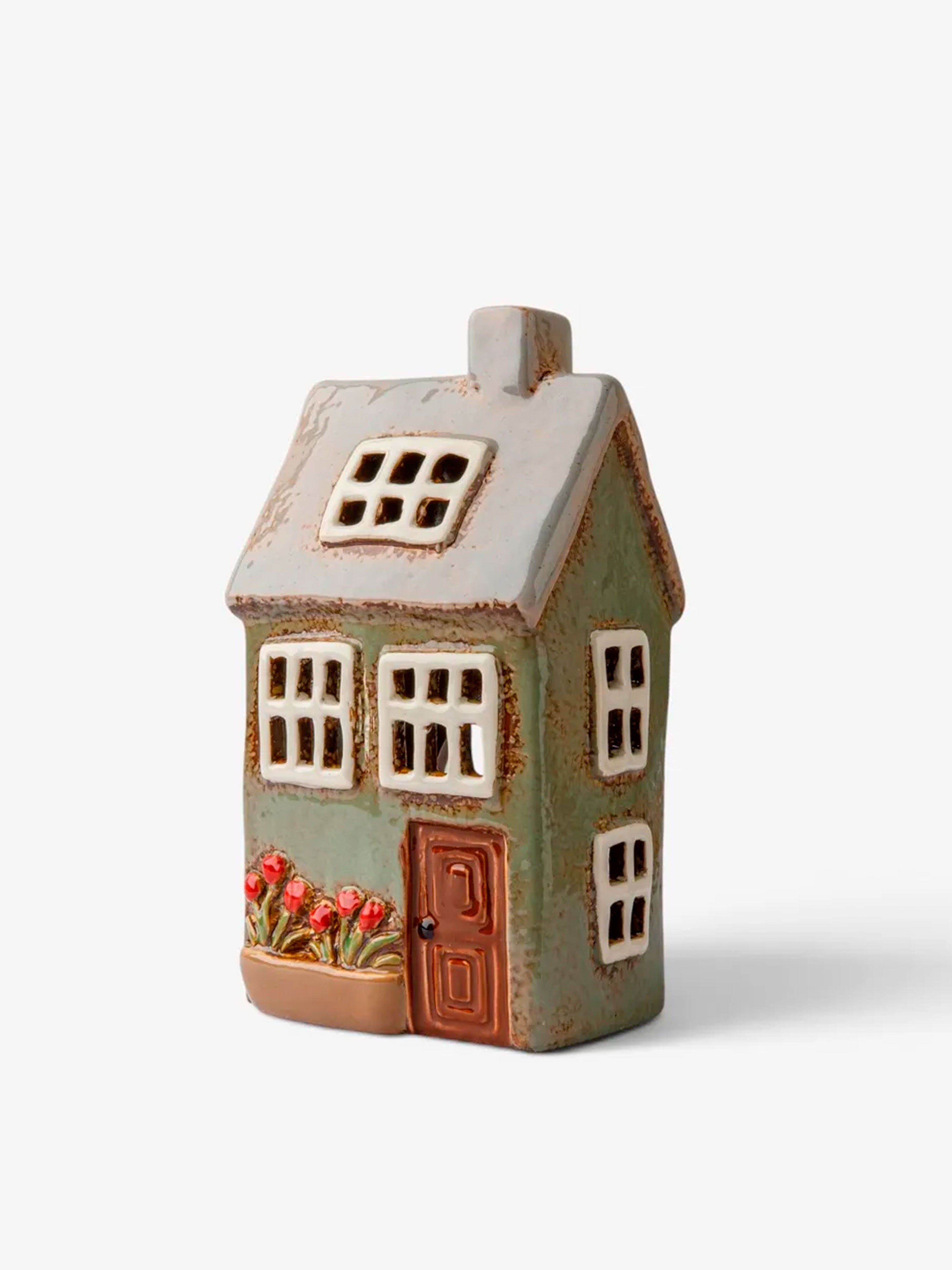 Devon Sage Petite Tea Light Cottage