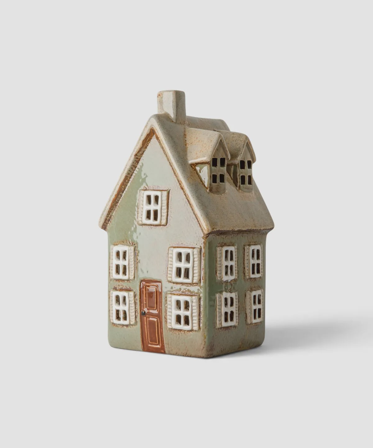 Devon Sage Tall Tea Light Cottage