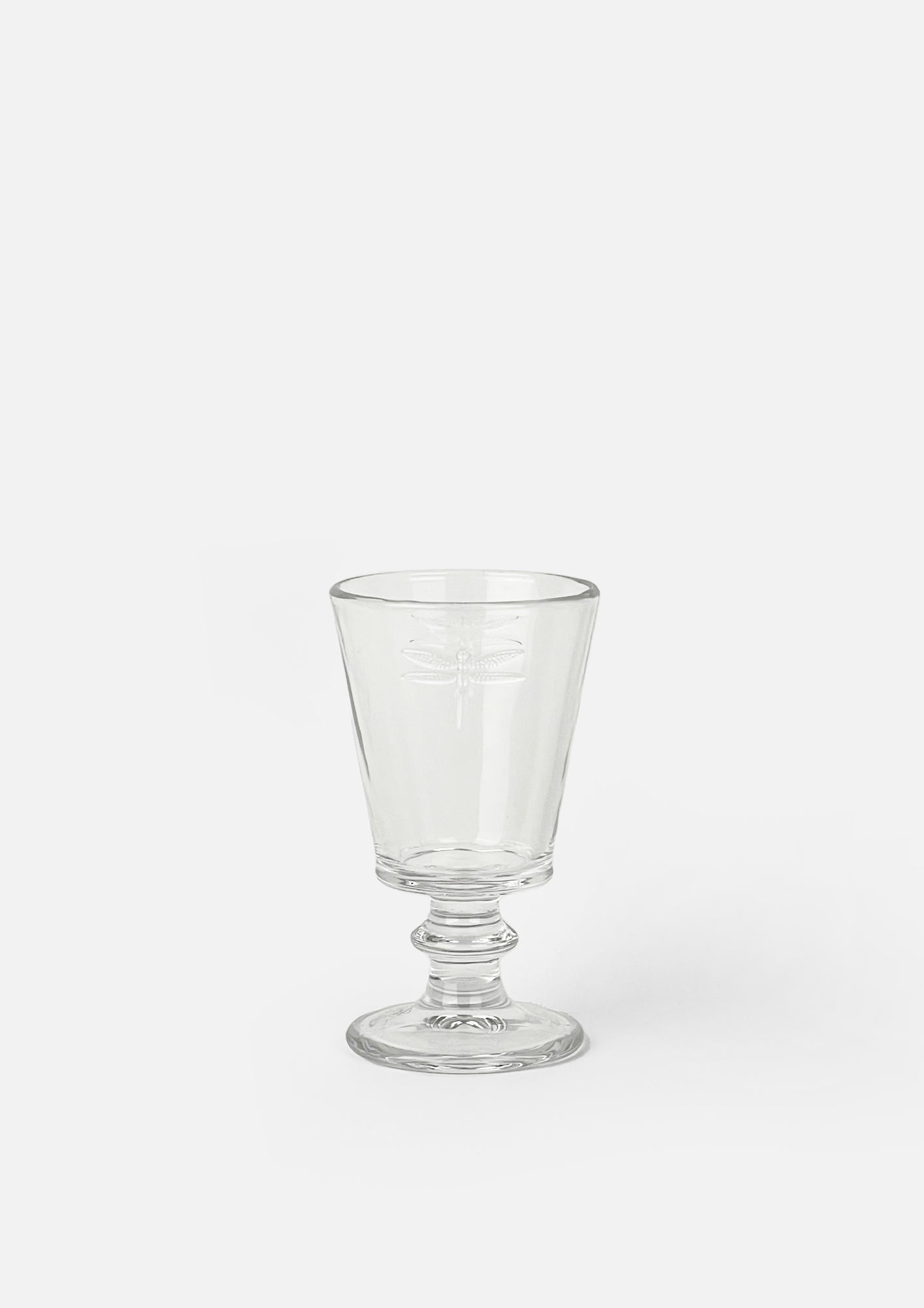 Dragonfly Wine Goblet