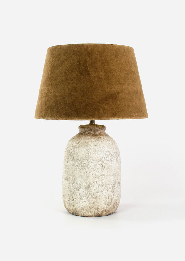 Elba Tall Terracotta Lamp
