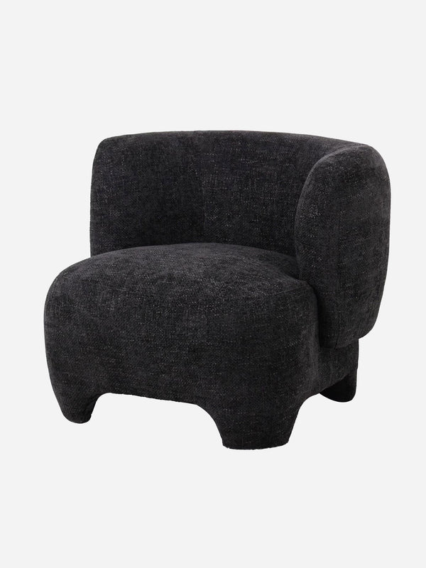 Elle Charcoal Lounge Chair