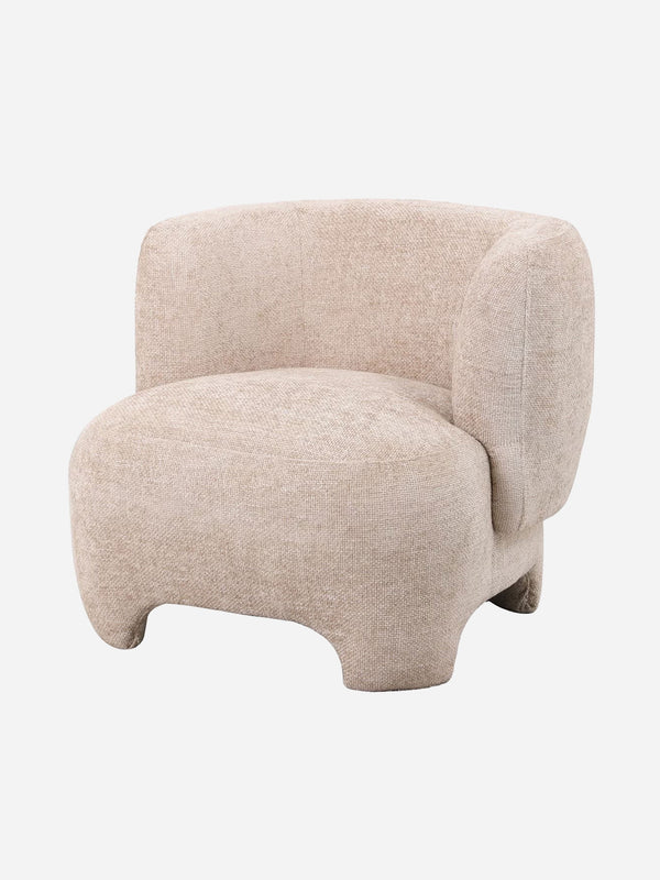 Elle Natural Lounge Chair