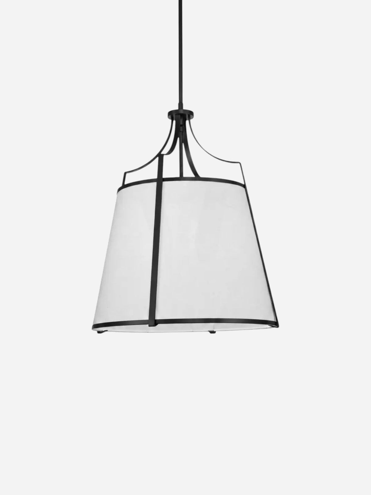 Ellery Wide Black Pendant