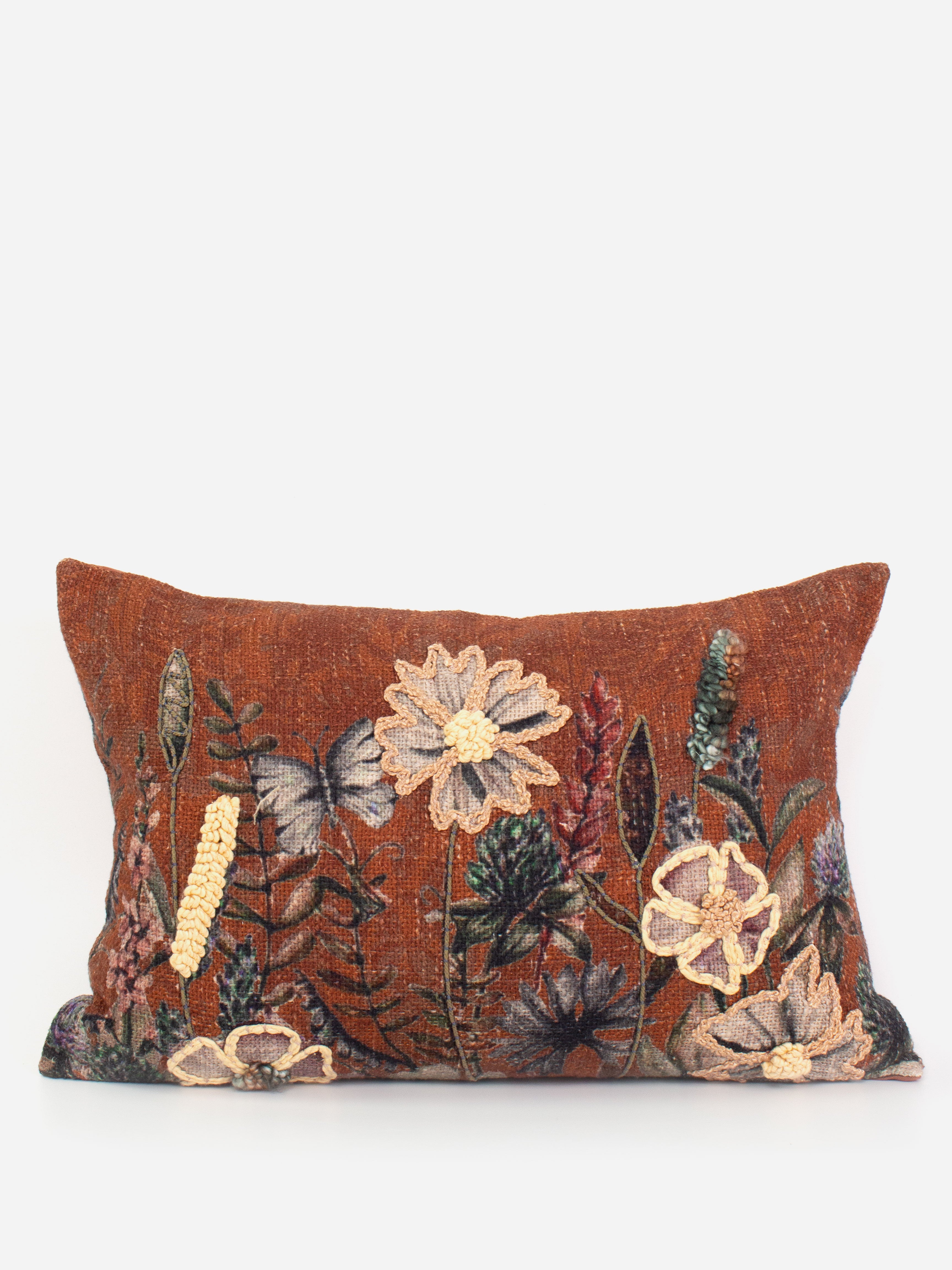 Embroidered Cushion Cover