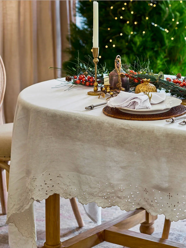 Embroidered Table Cloth