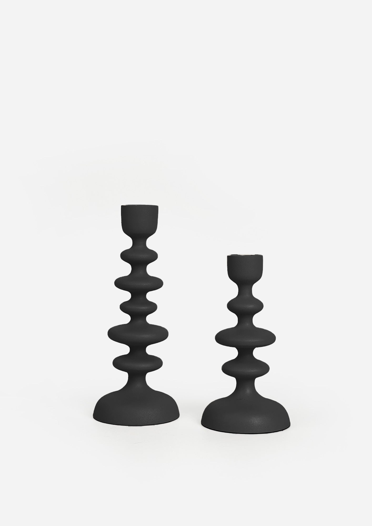 Eve Black Candle Holder