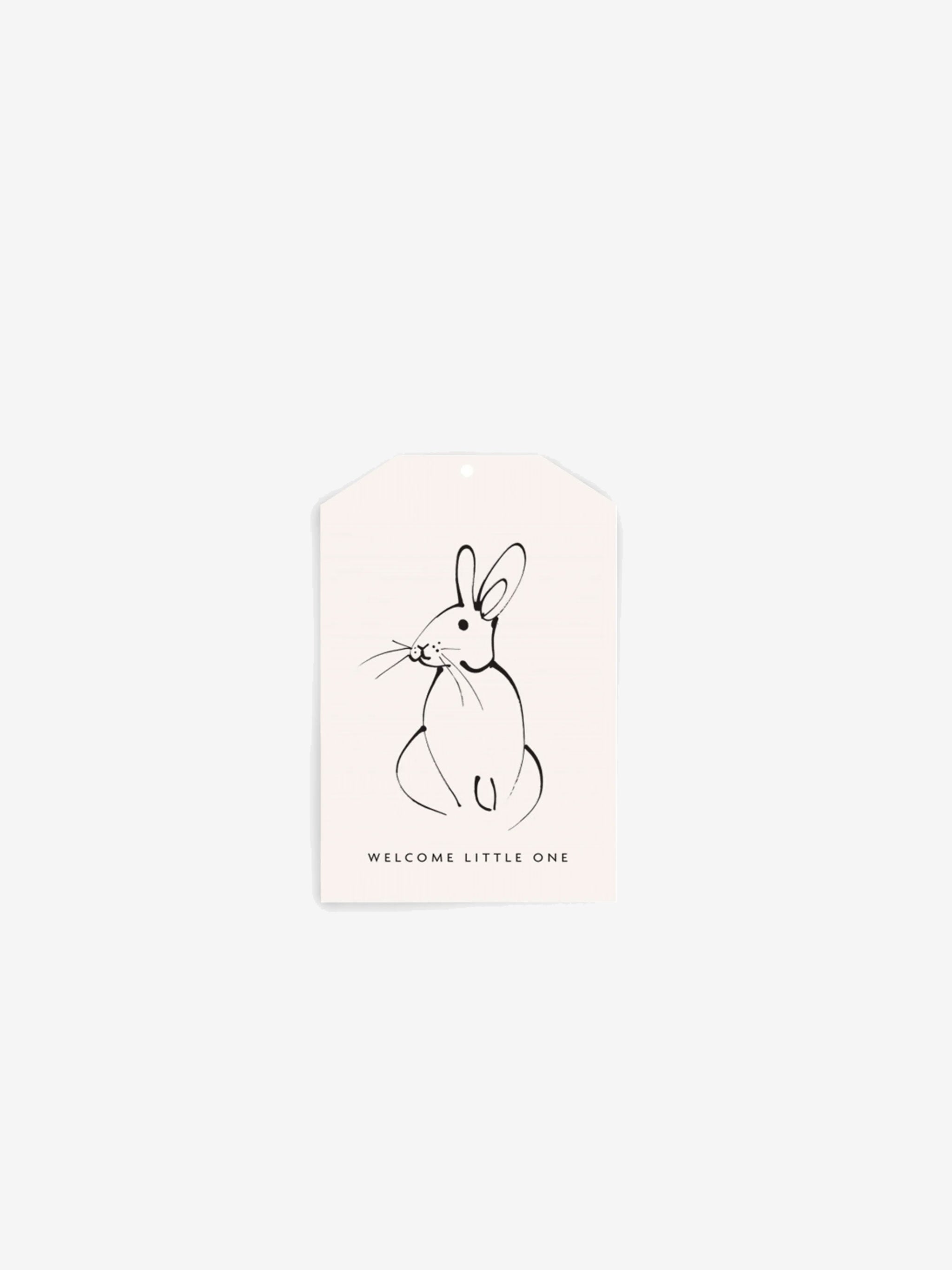 Father Rabbit Gift Tag