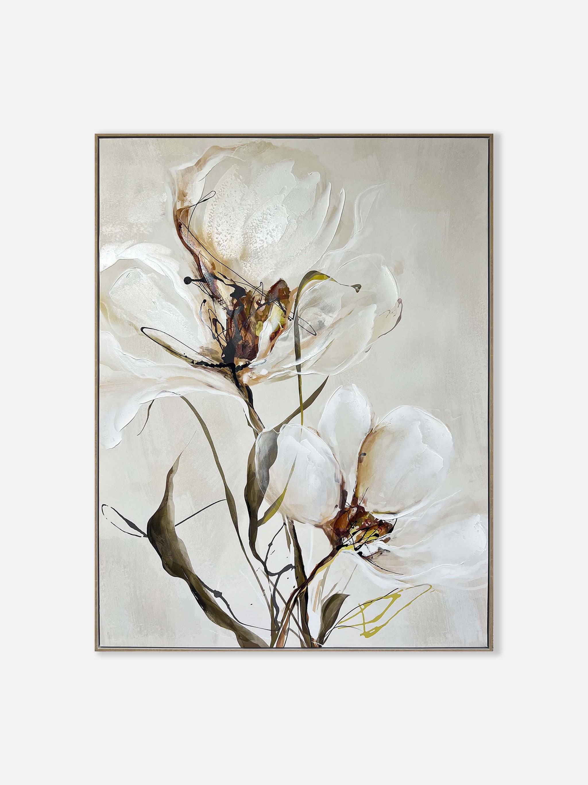 Floral Elements Canvas