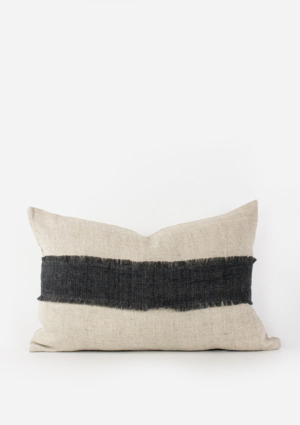 Fray Striped Cushion Cover