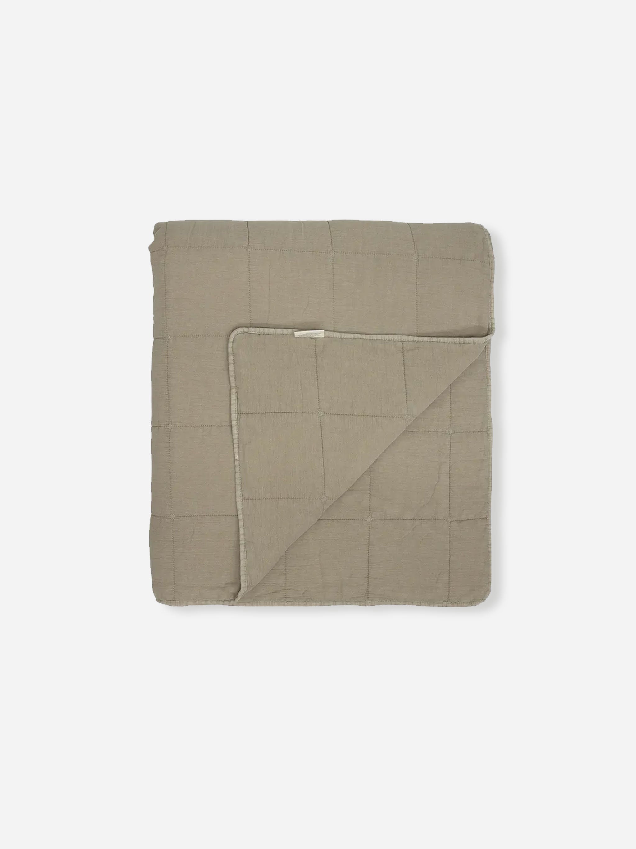 Freya Quilt | Taupe