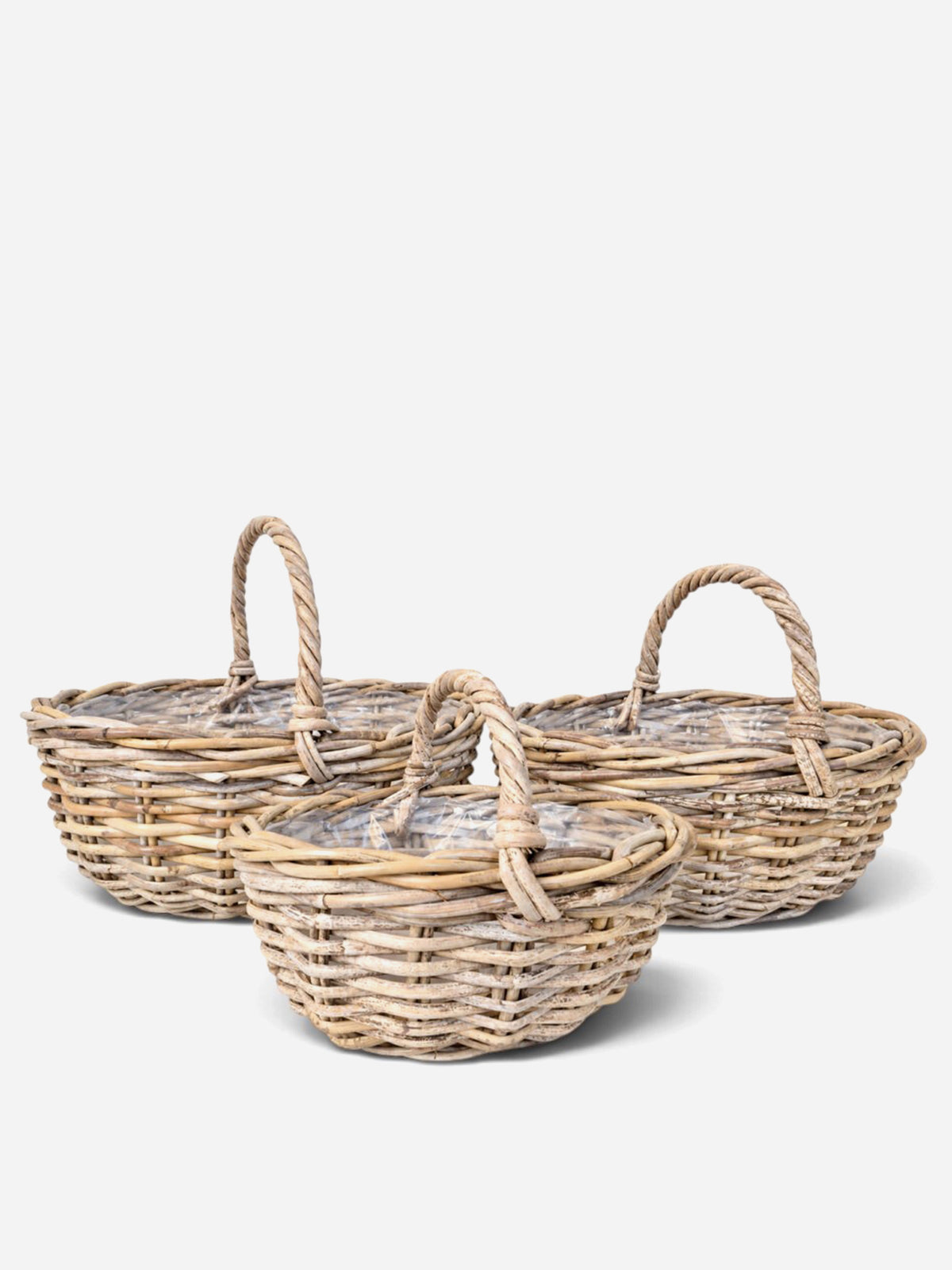 Gathered Handled Basket