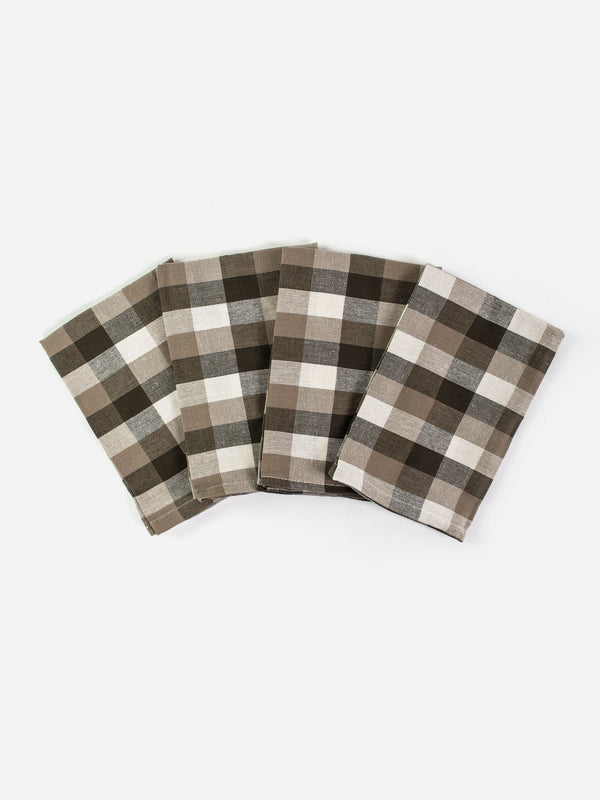 Giant Check Napkin Set