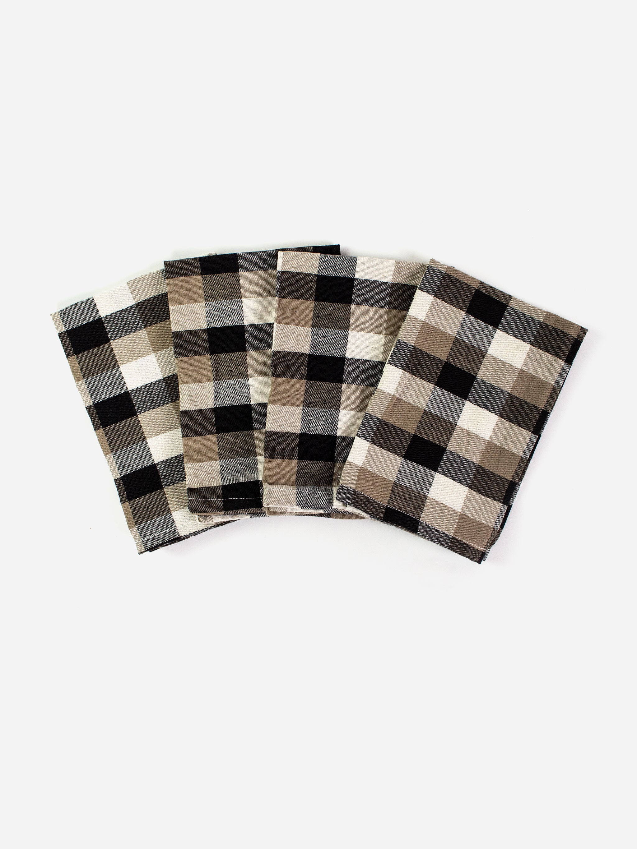 Giant Check Napkin Set