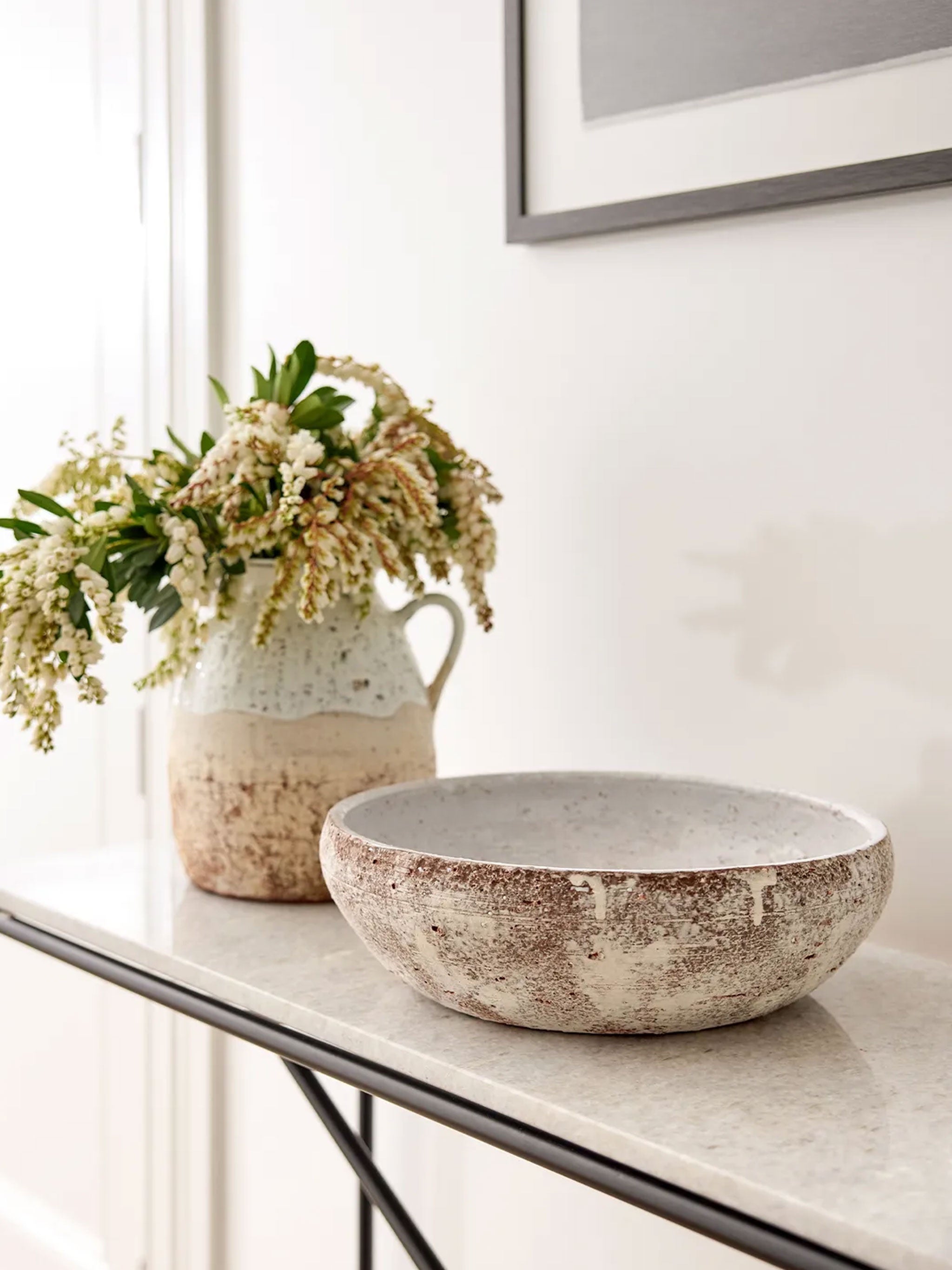 Glacier Terracotta Bowl