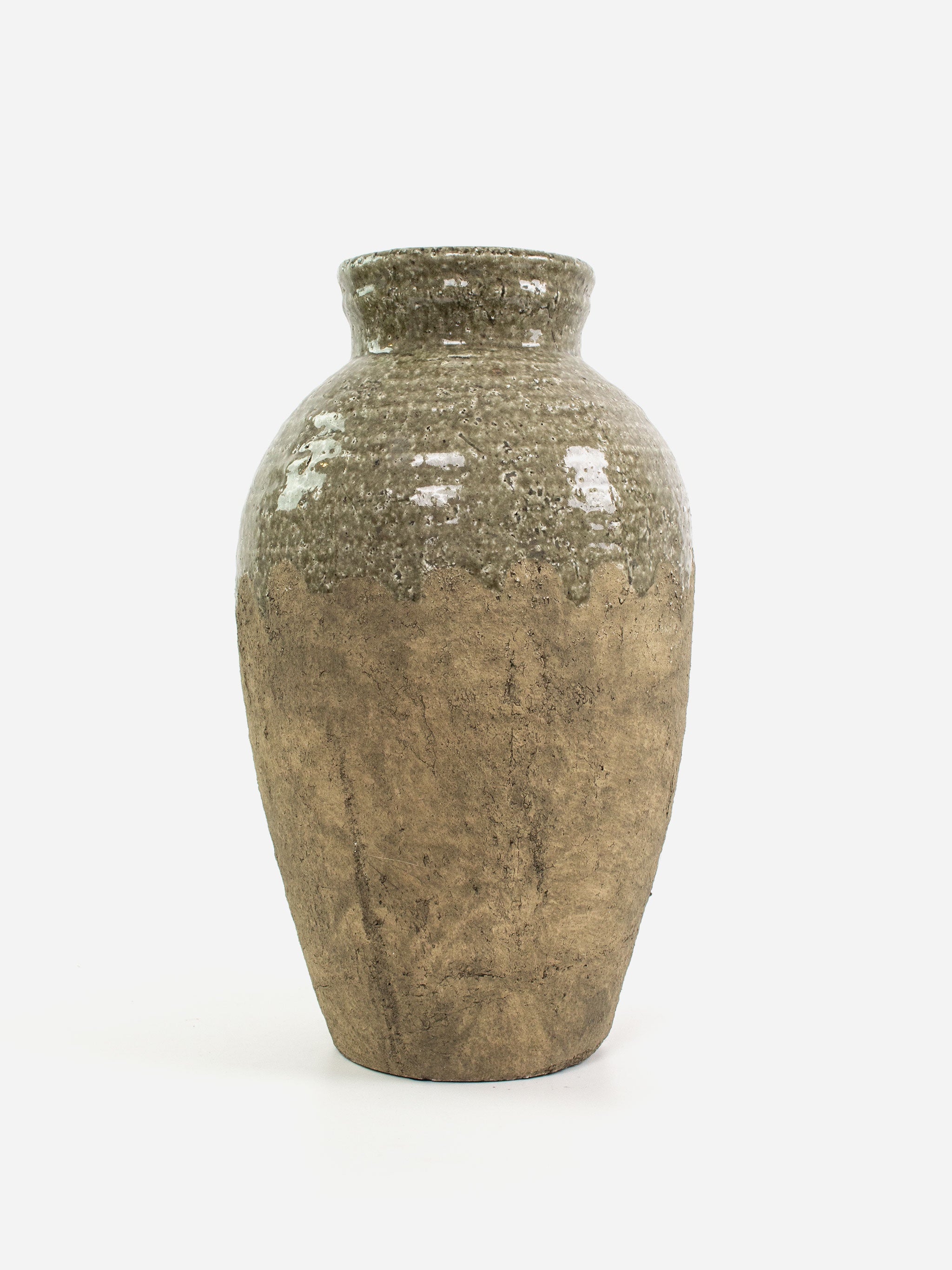 Glazed Urn Vase