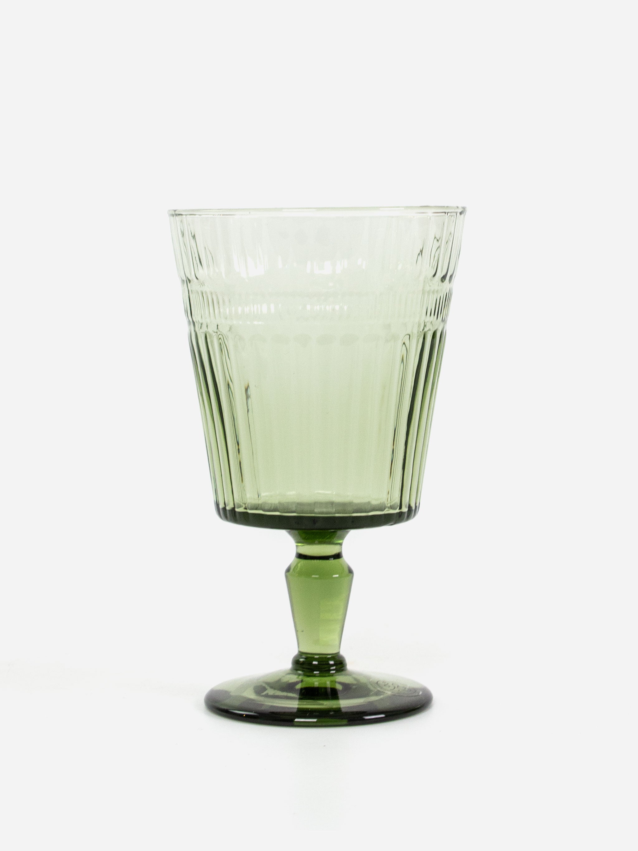 Glow Olive Goblet