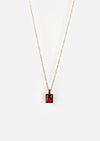 Gold Rectangle Necklace