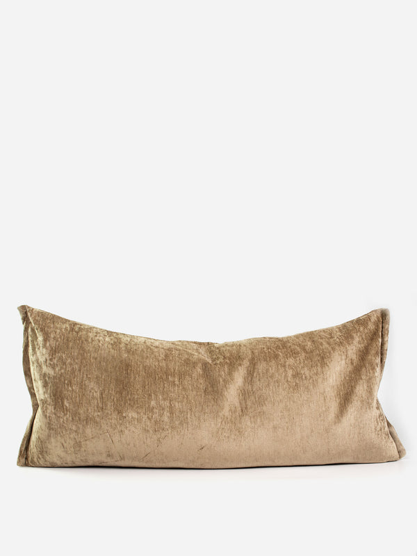 Gold Velvet Bolster Cushion