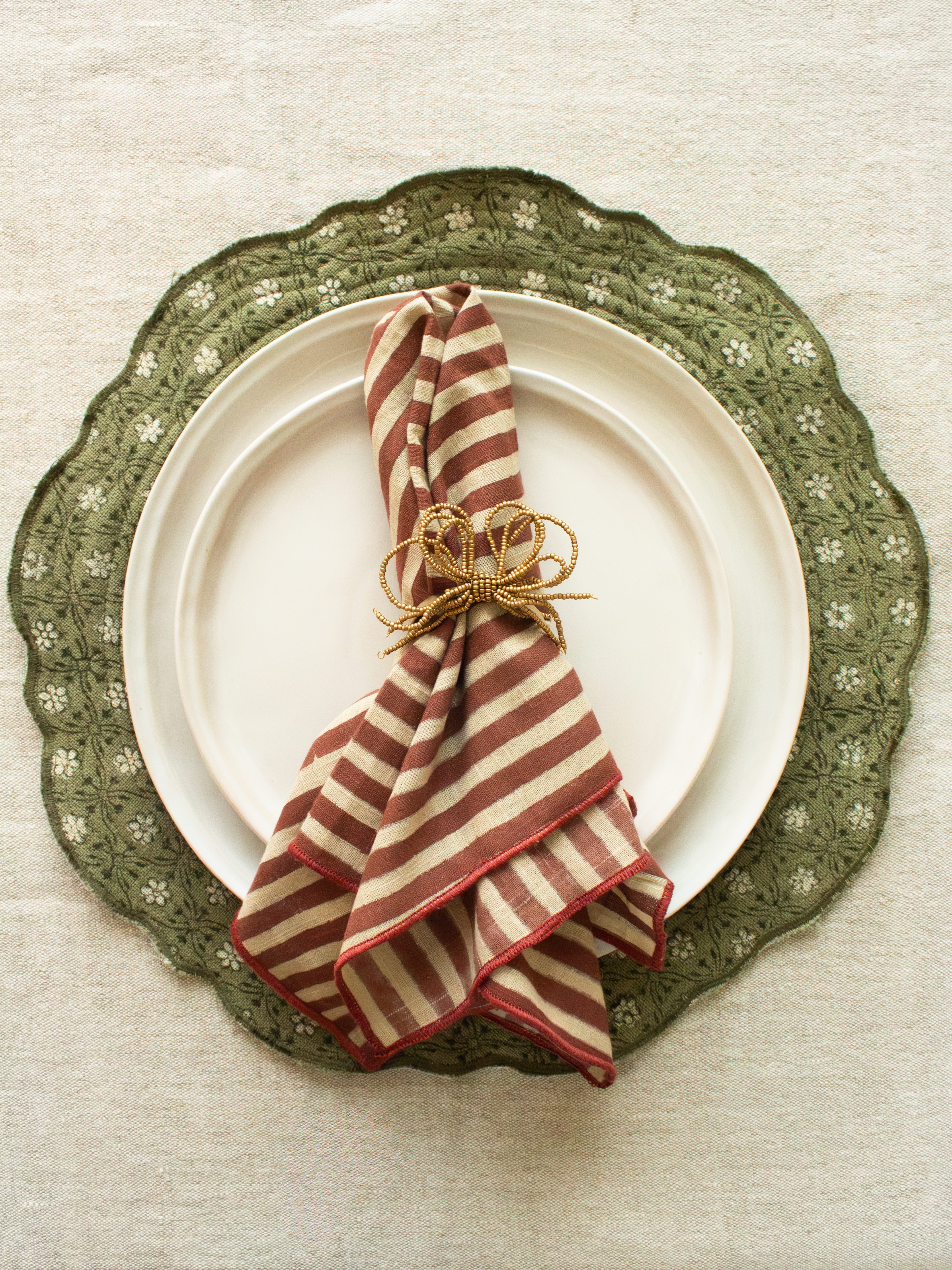 Greenwood Floral Quilted Placemat