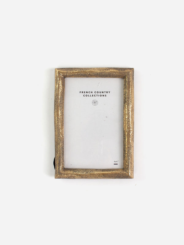 Hammered Gold Photo Frame