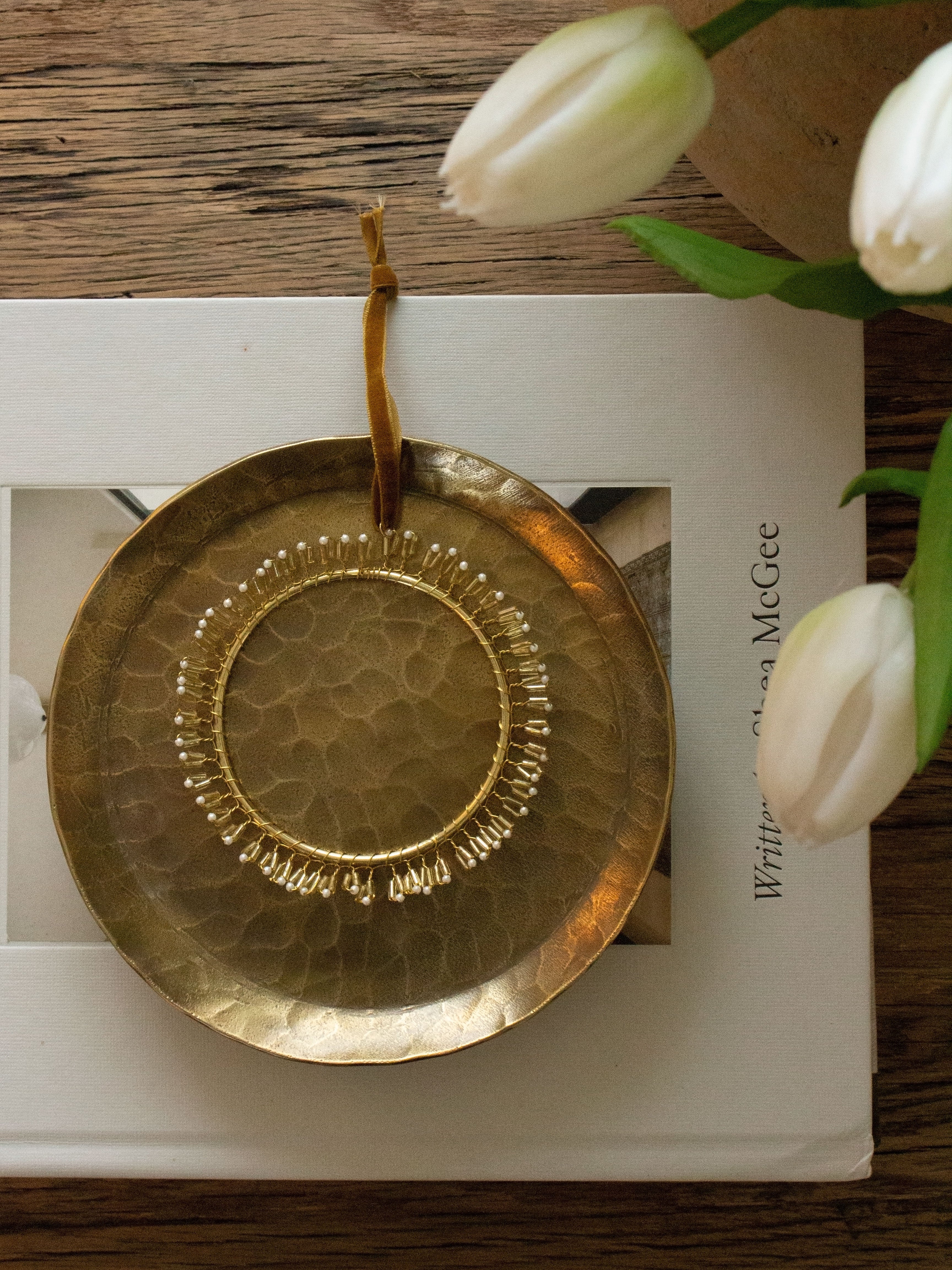 Hanging Beaded Circle