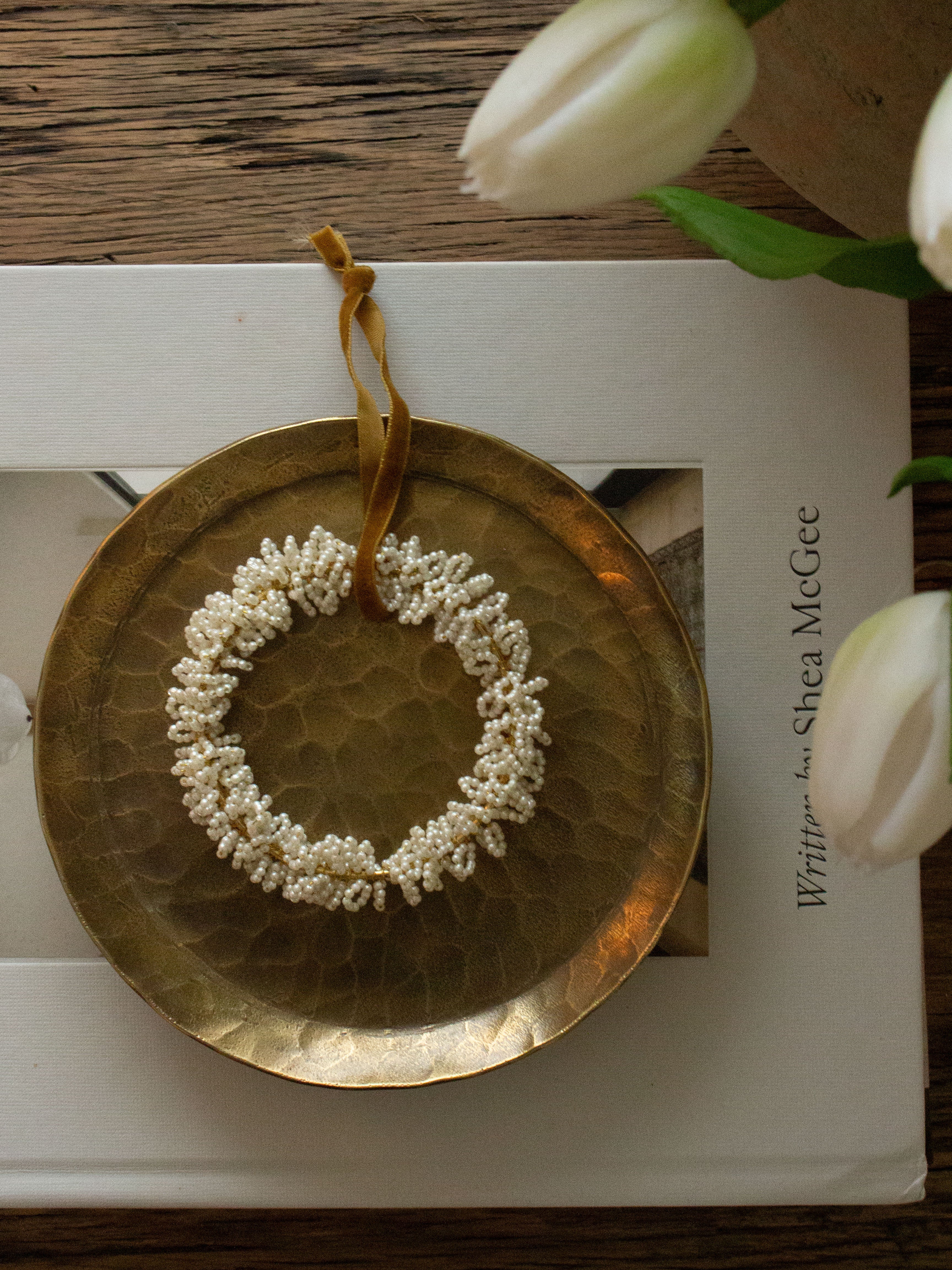 Hanging Beaded Ring