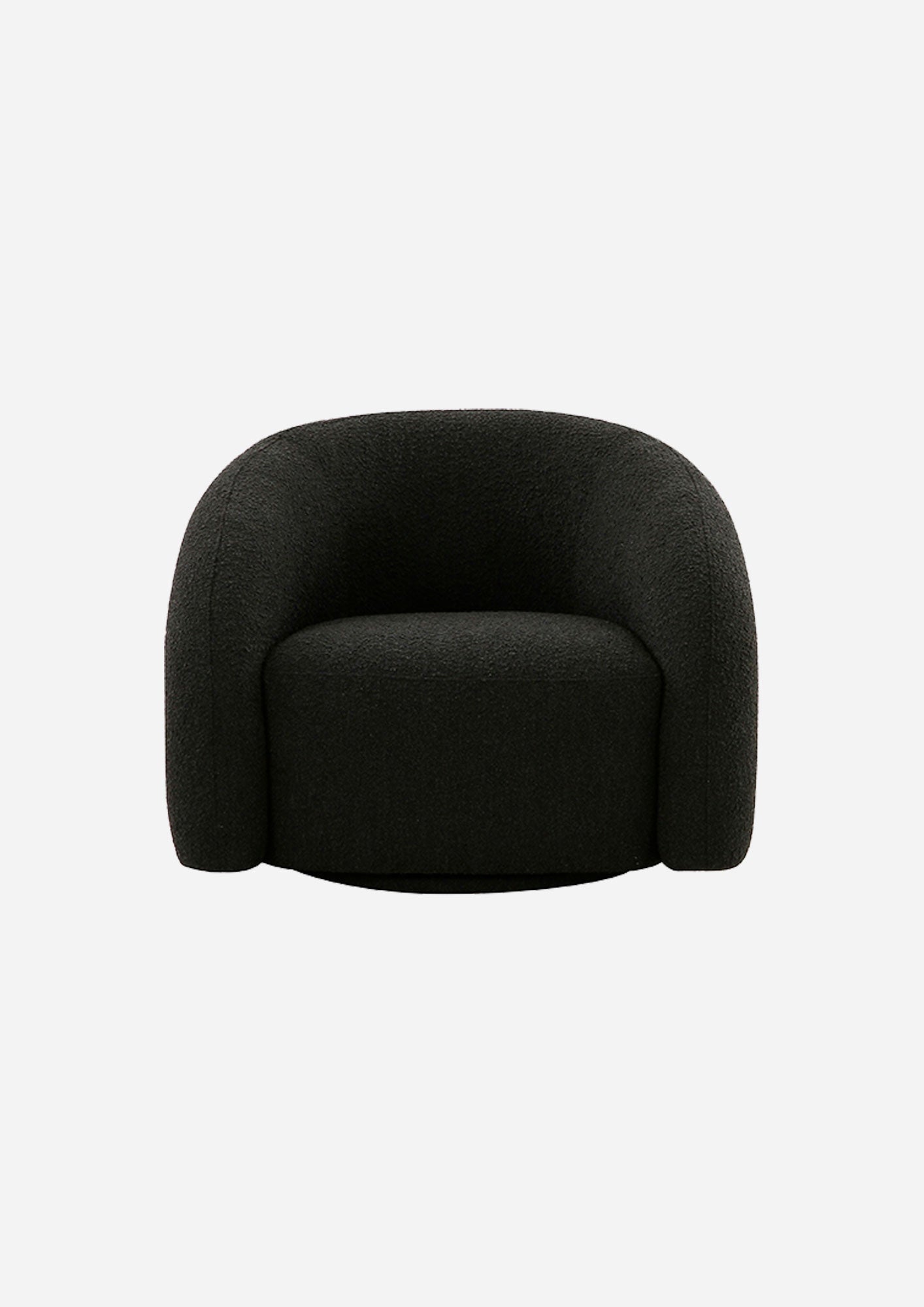 Hazel Swivel Armchair | Black